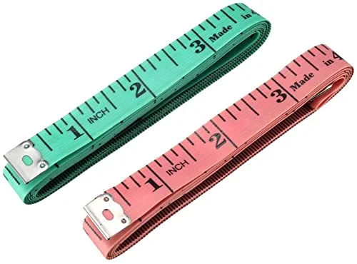 متر خیاطی پارچه ای XYWHPGV برای بدن 150 سانتی متر، متر اندازه گیری نرم دو طرفه برای خیاطی، 1.5 متری، رنگ تصادفی 2 عدد (52bc7 e19df 7dd6f 1bc7e 09971 96f8a متر خیاطی پارچه ای XYWHPGV برای بدن 150 سانتی متر، متر اندازه گیری نرم دو طرفه برای خیاطی، 1.5 متری، رنگ تصادفی 2 عدد (52bc7 e19df 7dd6f 1bc7e 09971 96f8a