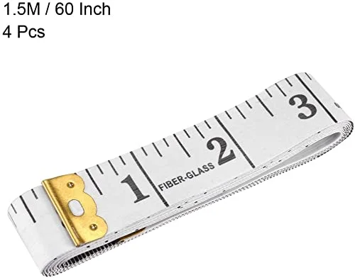 متر خیاطی پارچه ای XYWHPGV، 150 سانتی متر، 60 اینچ، متر نرم، مقیاس دوگانه متریک اینچ، 4 عدد (a72ea 6c39a fad97 2b950 c0c7a 99c1f متر خیاطی پارچه ای XYWHPGV، 150 سانتی متر، 60 اینچ، متر نرم، مقیاس دوگانه متریک اینچ، 4 عدد (a72ea 6c39a fad97 2b950 c0c7a 99c1f