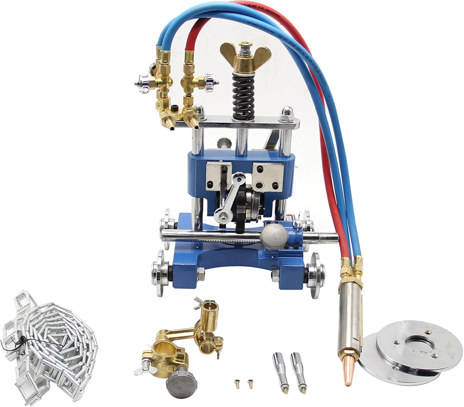 دستگاه برش لوله دستی اسلوی مدل CG2-11G، دستگاه برش لوله با گاز شعله، دستگاه برش لوله دستی، برش لوله فولادی بدون درز، قطر برش:> 108 میلی متر