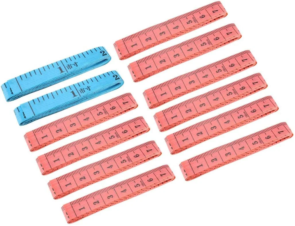 متر خیاطی پارچه ای XYWHPGV برای اندازه گیری بدن، متر نواری نرم برای خیاطی 1.5 متری، 12 عدد رنگ تصادفی (cdff2 a59f9 b964e 96e3a 50a83 558b1 متر خیاطی پارچه ای XYWHPGV برای اندازه گیری بدن، متر نواری نرم برای خیاطی 1.5 متری، 12 عدد رنگ تصادفی (cdff2 a59f9 b964e 96e3a 50a83 558b1