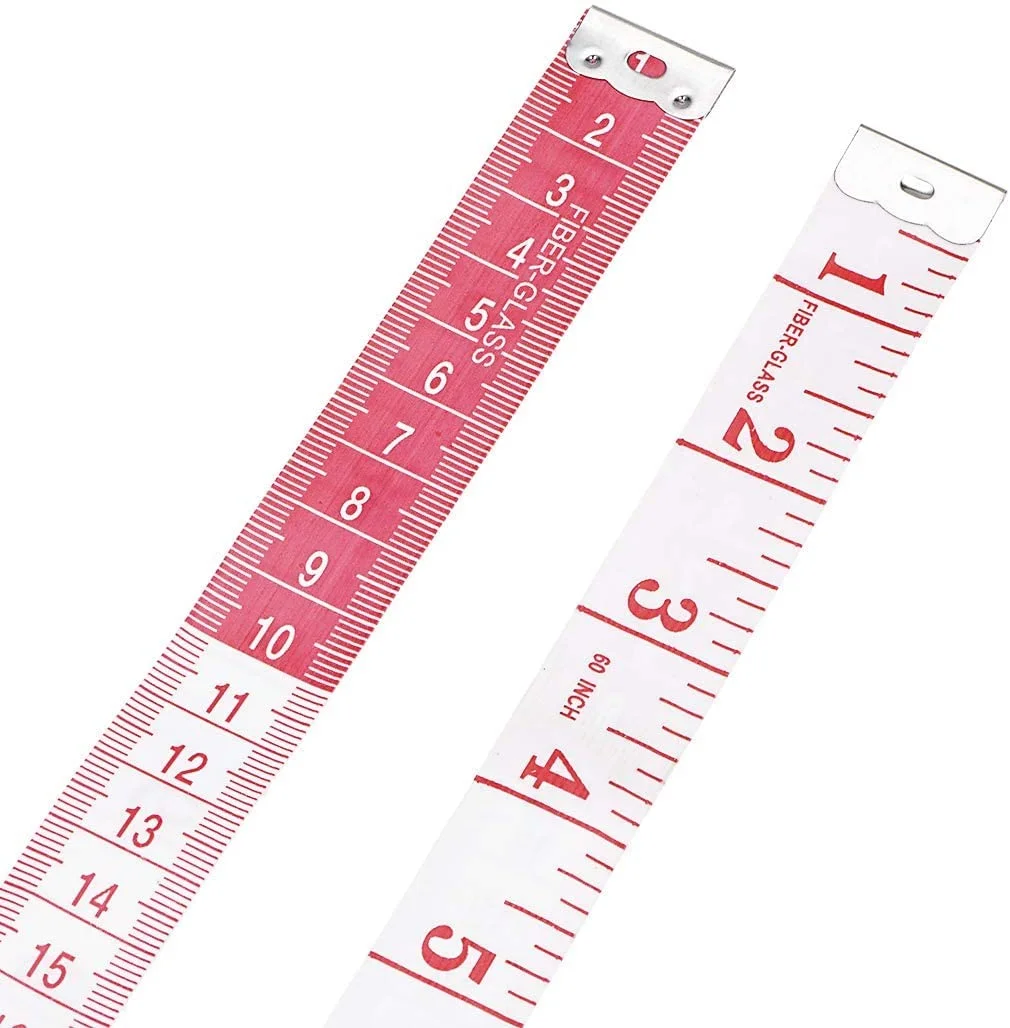 متر خیاطی پارچه ای XYWHPGV برای بدن، 150 سانتی متر، متر نواری نرم دو طرفه برای خیاطی، 1.5 متری، رنگ تصادفی، بسته 10 عددی (59d15 9070a 7bb48 38a4b c02d2 342b1 متر خیاطی پارچه ای XYWHPGV برای بدن، 150 سانتی متر، متر نواری نرم دو طرفه برای خیاطی، 1.5 متری، رنگ تصادفی، بسته 10 عددی (59d15 9070a 7bb48 38a4b c02d2 342b1