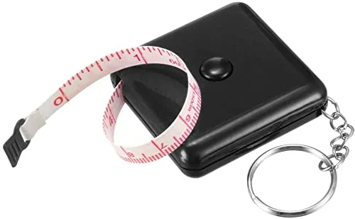 متر خیاطی پارچه ای XYWHPGV برای بدن 60 اینچی متریک اینچی نوار اندازه گیری نرم دو طرفه با جاکلیدی 1.5 متری رنگ تصادفی 2 عدد (b729d 025cf 30092 16051 7d9a6 12ec3