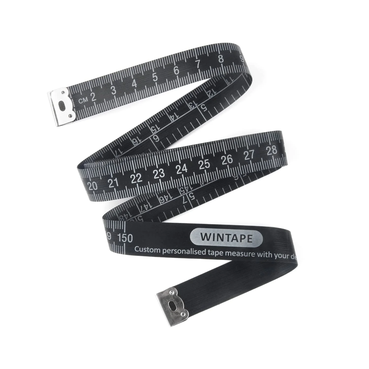 متر خیاطی دو طرفه بدنه WINTAPE، متر خیاطی دو طرفه، خط کش اندازه گیری پارچه، نوار نرم برای اندازه گیری دور سینه/کمر خانواده، 60 اینچ/150 سانتی متر (16 میلی متر) مشکی متر خیاطی دو طرفه بدنه WINTAPE، متر خیاطی دو طرفه، خط کش اندازه گیری پارچه، نوار نرم برای اندازه گیری دور سینه/کمر خانواده، 60 اینچ/150 سانتی متر (16 میلی متر) مشکی