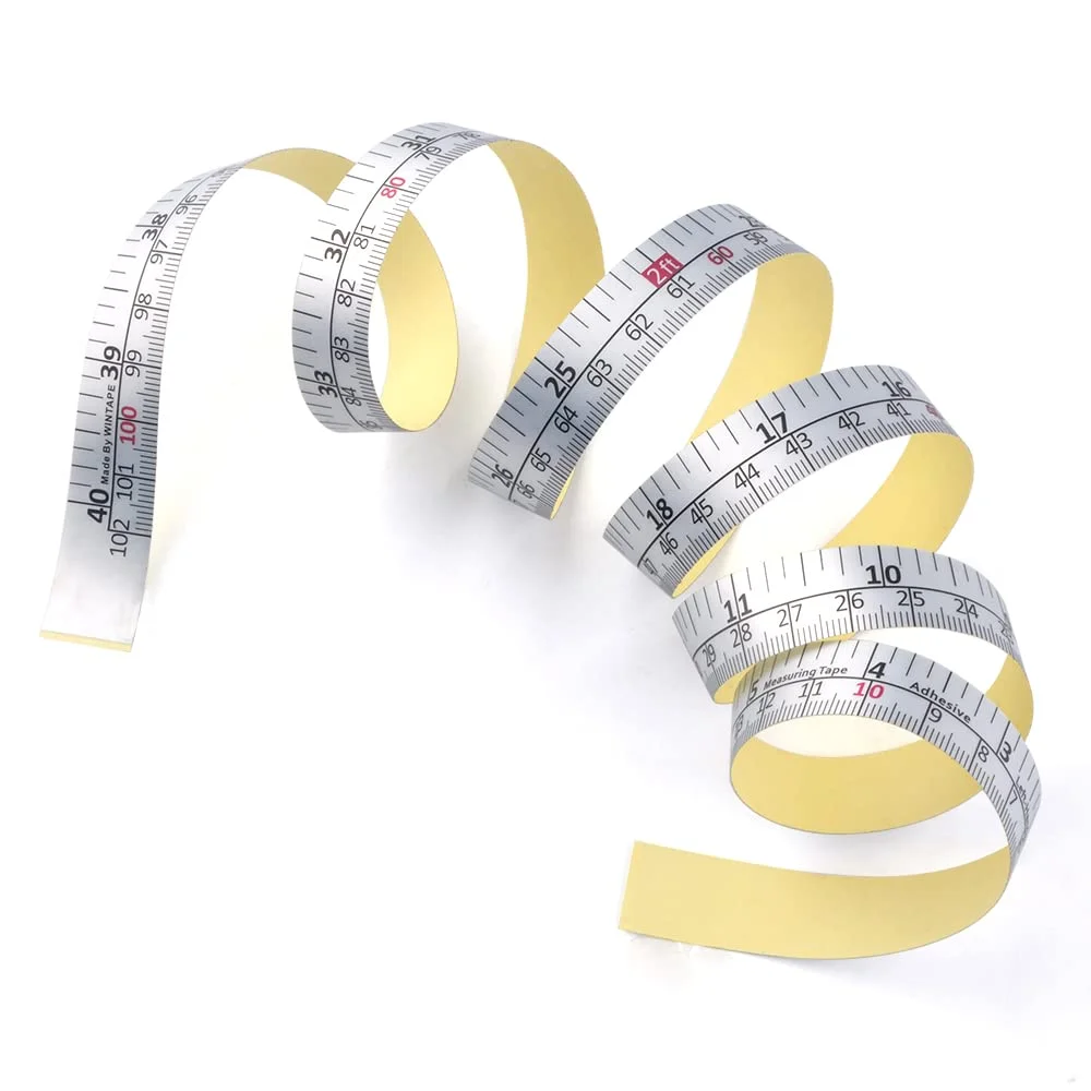 نوار اندازه گیری چسبی WIN TAPE برای میز کار - چپ به راست - 40 اینچ 101 سانتی متر (اینچ/سانتی متر راست به چپ) نوار اندازه گیری چسبی WIN TAPE برای میز کار - چپ به راست - 40 اینچ 101 سانتی متر (اینچ/سانتی متر راست به چپ)