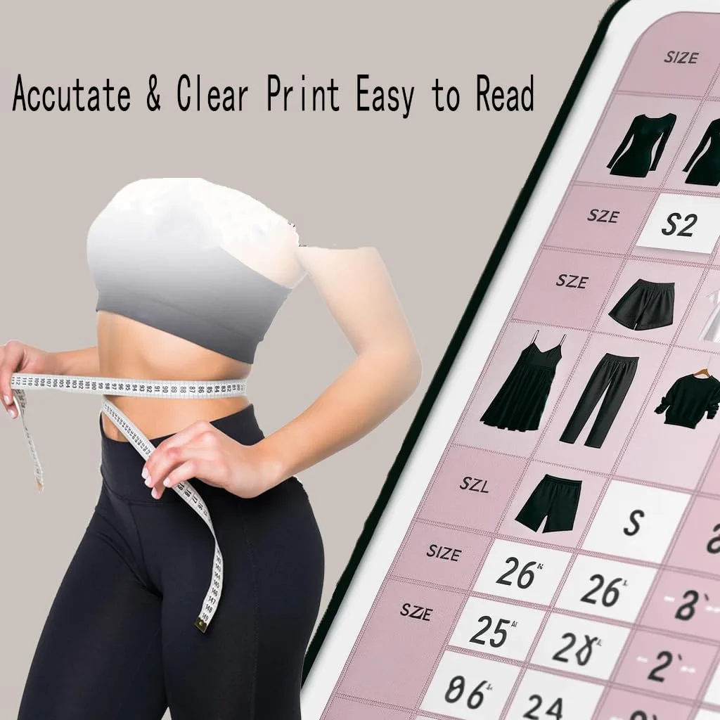 متر خیاطی Xacvyuh، متر اندازه گیری بدن، متر نرم، متر خیاطی، مناسب برای اندازه گیری های پزشکی کاهش وزن، صنایع دستی، 300 سانتی متر/120 اینچ (سفید، 2 عدد سفید) متر خیاطی Xacvyuh، متر اندازه گیری بدن، متر نرم، متر خیاطی، مناسب برای اندازه گیری های پزشکی کاهش وزن، صنایع دستی، 300 سانتی متر/120 اینچ (سفید، 2 عدد سفید)