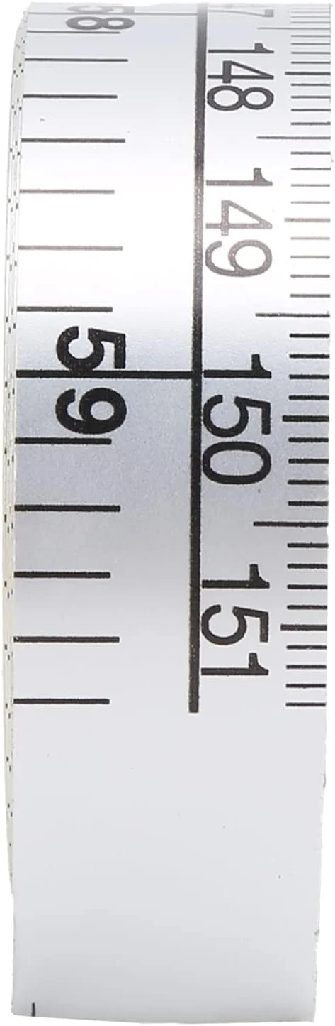 نوار اندازه گیری چسبی WGFOIP، نوار اندازه گیری خیاطی با مقیاس دوگانه، خط کش انعطاف پذیر نرم خیاطی برای میز خیاطی نوار اندازه گیری چسبی WGFOIP، نوار اندازه گیری خیاطی با مقیاس دوگانه، خط کش انعطاف پذیر نرم خیاطی برای میز خیاطی