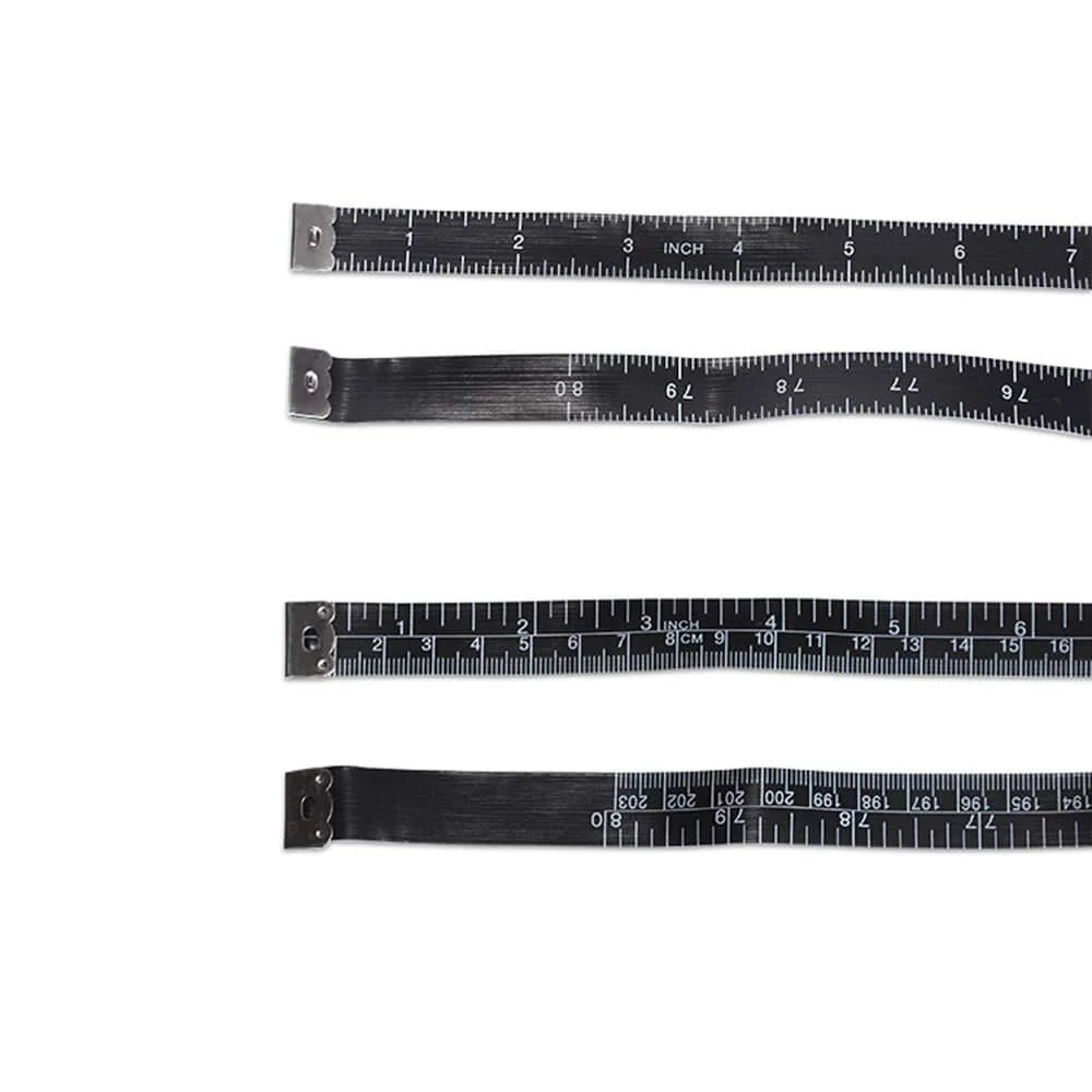 ست 2 عددی نوار اندازه گیری خیاطی وین تیپ، رنگ مشکی جذاب، مناسب برای خیاطی و رژیم (205 سانتی متر / 80 اینچ) ست 2 عددی نوار اندازه گیری خیاطی وین تیپ، رنگ مشکی جذاب، مناسب برای خیاطی و رژیم (205 سانتی متر / 80 اینچ)