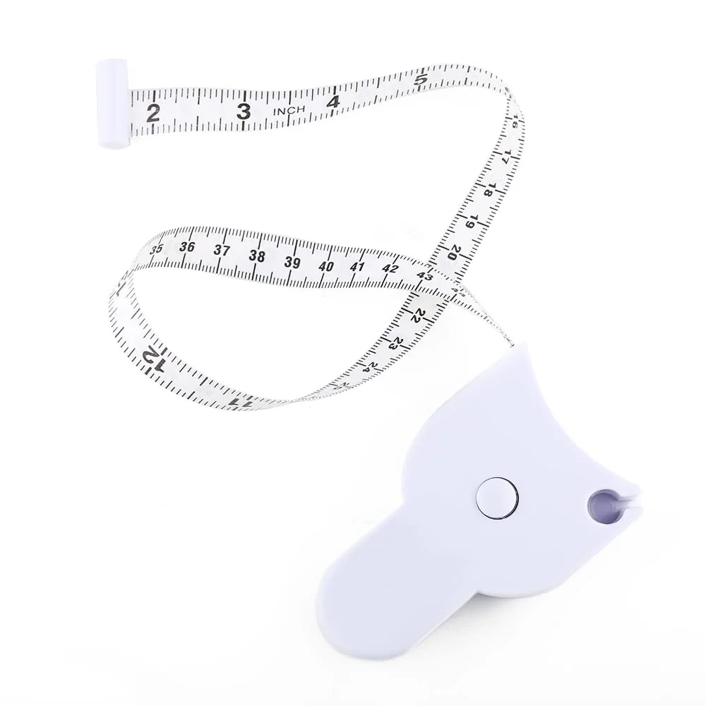 متر نواری وین (سفید) - 80 اینچ 205 سانتی متر اندازه گیری دور کمر و بدن با دکمه فشاری، اندازه گیری دور کمر و بازو (سفید) متر نواری وین (سفید) - 80 اینچ 205 سانتی متر اندازه گیری دور کمر و بدن با دکمه فشاری، اندازه گیری دور کمر و بازو (سفید)