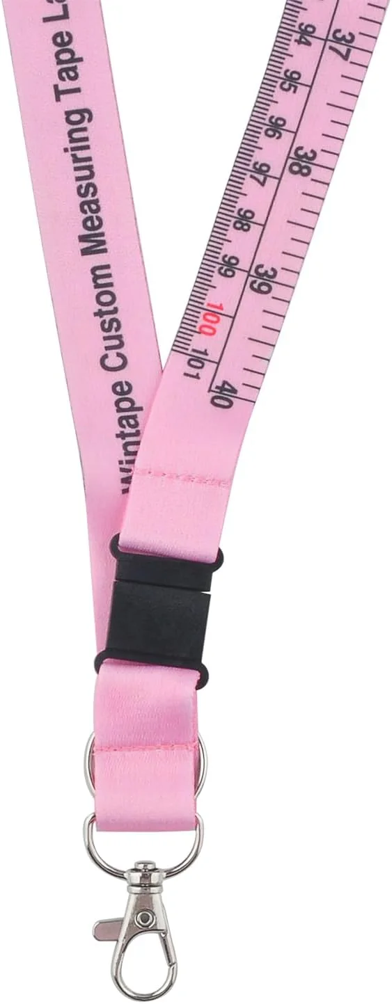 متر نواری بنددار WIN TAPE با قابلیت اندازه گیری 101 سانتی متر (40 اینچ)، متر نواری پارچه ای راحت برای نگهدارنده های کارت شناسایی و اندازه گیری متر نواری بنددار WIN TAPE با قابلیت اندازه گیری 101 سانتی متر (40 اینچ)، متر نواری پارچه ای راحت برای نگهدارنده های کارت شناسایی و اندازه گیری