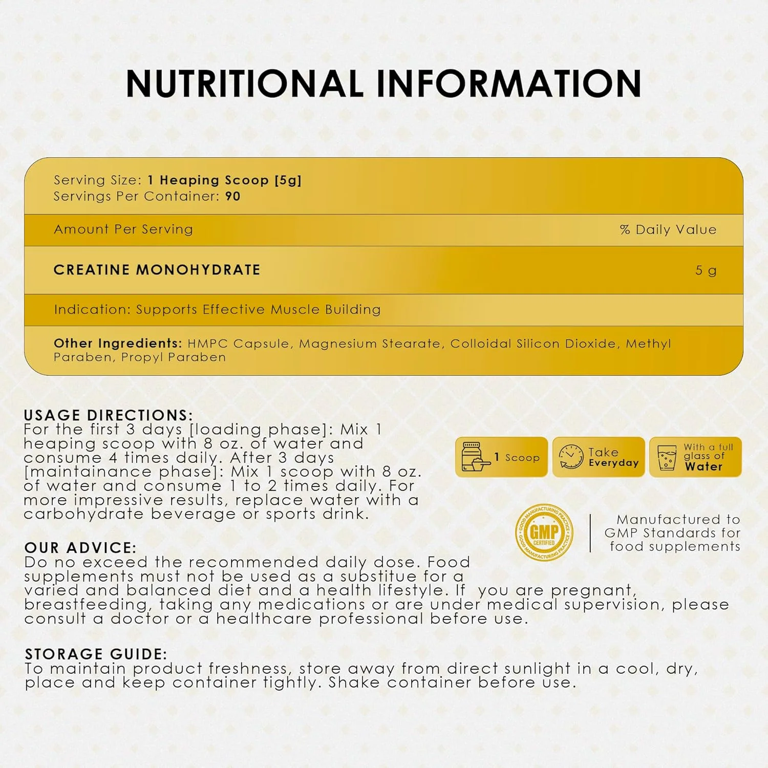 کراتین مونوهیدرات آمبروسیال 450 گرم | تقویت کننده خالص قدرت عضلانی | افزایش طبیعی قدرت و استقامت | مکمل کراتین برای تناسب اندام و بدنسازی | غیر GMO و بدون گلوتن | 90 سروینگ کراتین مونوهیدرات آمبروسیال 450 گرم | تقویت کننده خالص قدرت عضلانی | افزایش طبیعی قدرت و استقامت | مکمل کراتین برای تناسب اندام و بدنسازی | غیر GMO و بدون گلوتن | 90 سروینگ