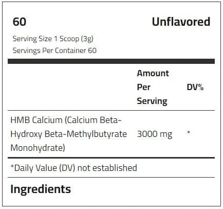 بادی بیلدینگ لین HMB 3000 میلی گرم - وگان، گیاهی، فرمول پیشرفته آنابولیک و ضد کاتابولیک برای ریکاوری، رشد و محافظت از عضلات - (60 سروینگ - پودر بدون طعم) بادی بیلدینگ لین HMB 3000 میلی گرم - وگان، گیاهی، فرمول پیشرفته آنابولیک و ضد کاتابولیک برای ریکاوری، رشد و محافظت از عضلات - (60 سروینگ - پودر بدون طعم)