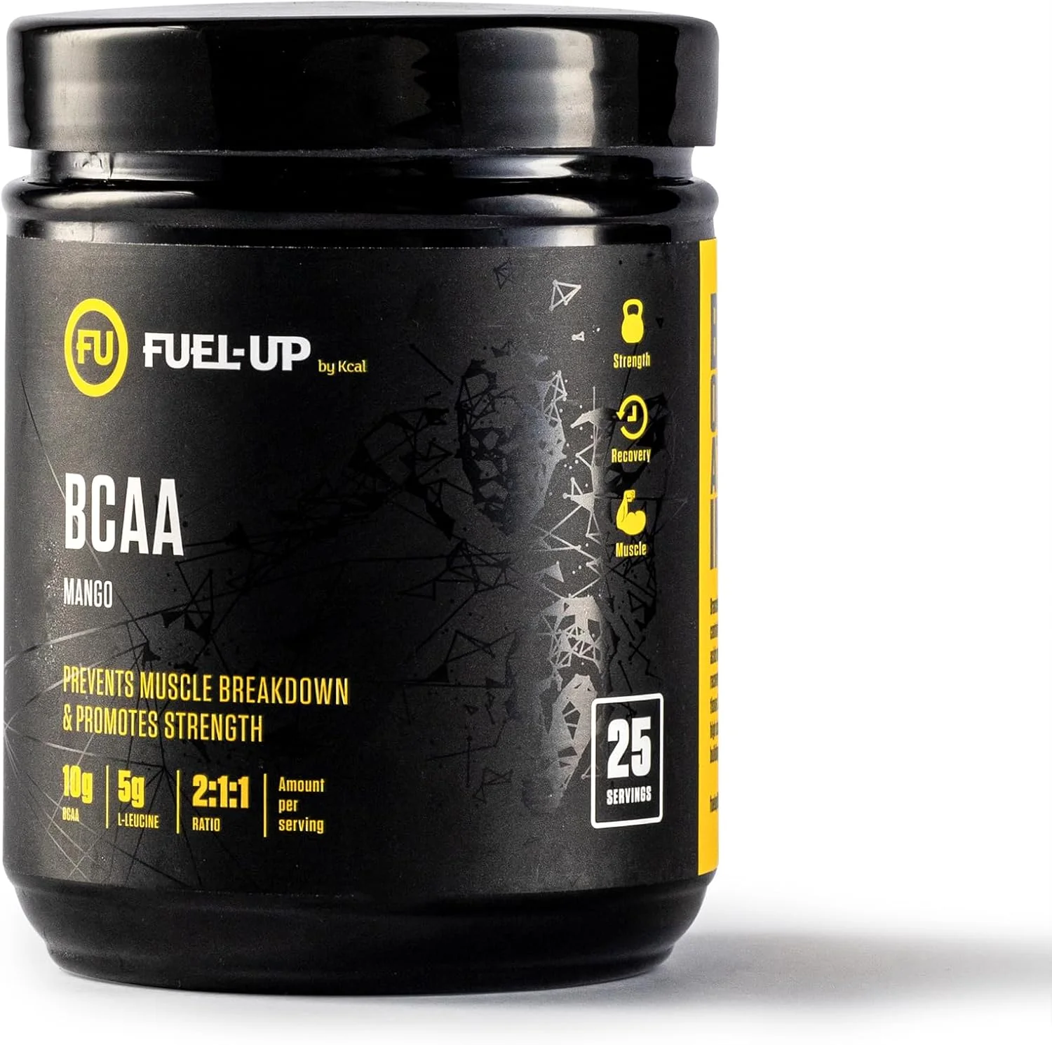 پودر بی سی ای ای FUEL-UP از Kcal - طعم انبه، نوشیدنی ریکاوری تمرین بدون شکر، 10 گرم اسیدهای آمینه بی سی ای ای در هر وعده، 5 گرم ال لوسین، نسبت 2:1:1، 25 وعده در هر ظرف، 325 گرم پودر بی سی ای ای FUEL-UP از Kcal - طعم انبه، نوشیدنی ریکاوری تمرین بدون شکر، 10 گرم اسیدهای آمینه بی سی ای ای در هر وعده، 5 گرم ال لوسین، نسبت 2:1:1، 25 وعده در هر ظرف، 325 گرم