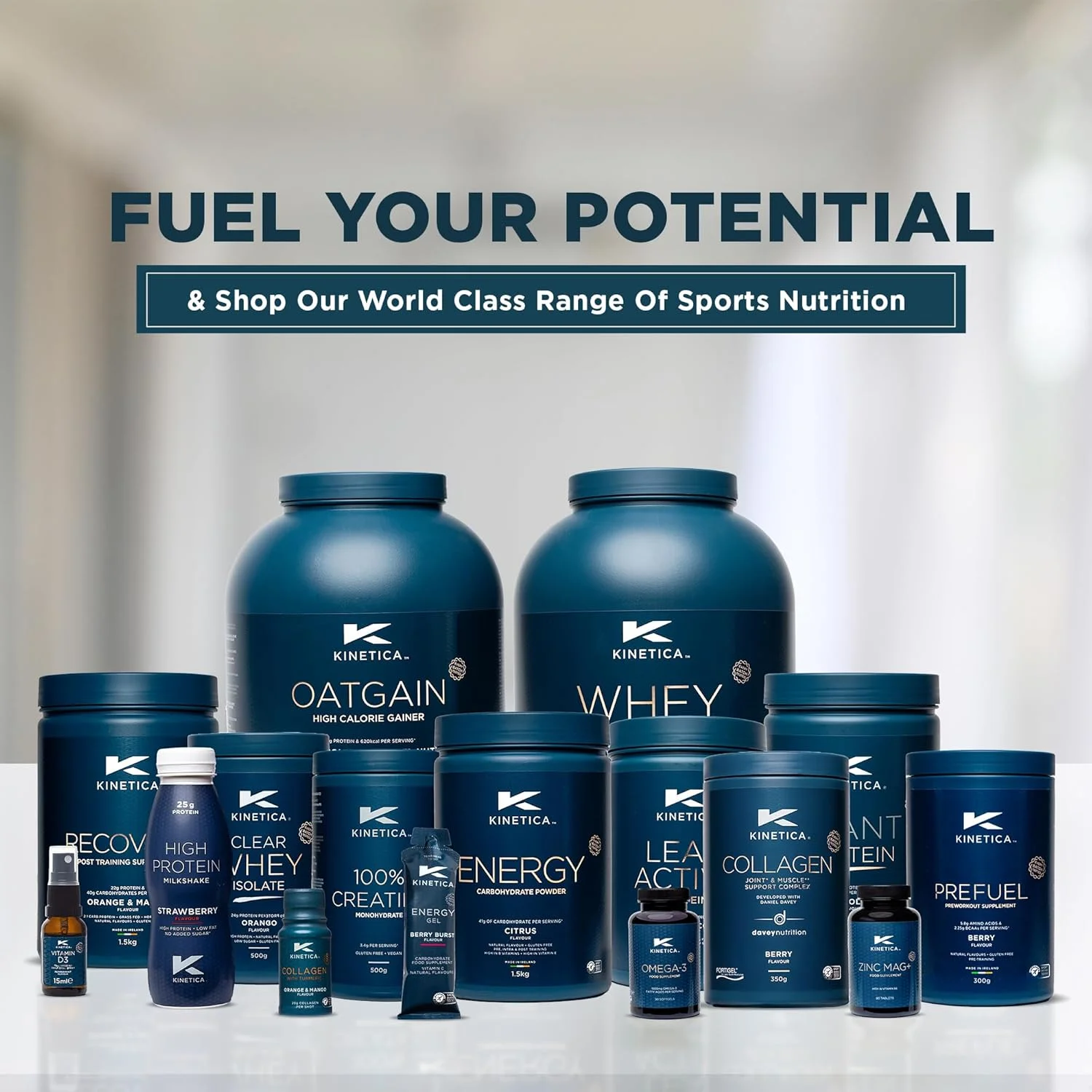 مکمل پیش از تمرین Kinetica Sports Prefuel - طعم بری | حاوی 5.8 گرم ترکیب اسیدهای آمینه، 2.25 گرم BCAA و 92 میلی گرم کافئین در هر وعده، 30 سروینگ/300 گرم | حاوی ویتامین ها و مواد معدنی ضروری | پشتیبانی از عملکرد و افزایش انرژی مکمل پیش از تمرین Kinetica Sports Prefuel - طعم بری | حاوی 5.8 گرم ترکیب اسیدهای آمینه، 2.25 گرم BCAA و 92 میلی گرم کافئین در هر وعده، 30 سروینگ/300 گرم | حاوی ویتامین ها و مواد معدنی ضروری | پشتیبانی از عملکرد و افزایش انرژی
