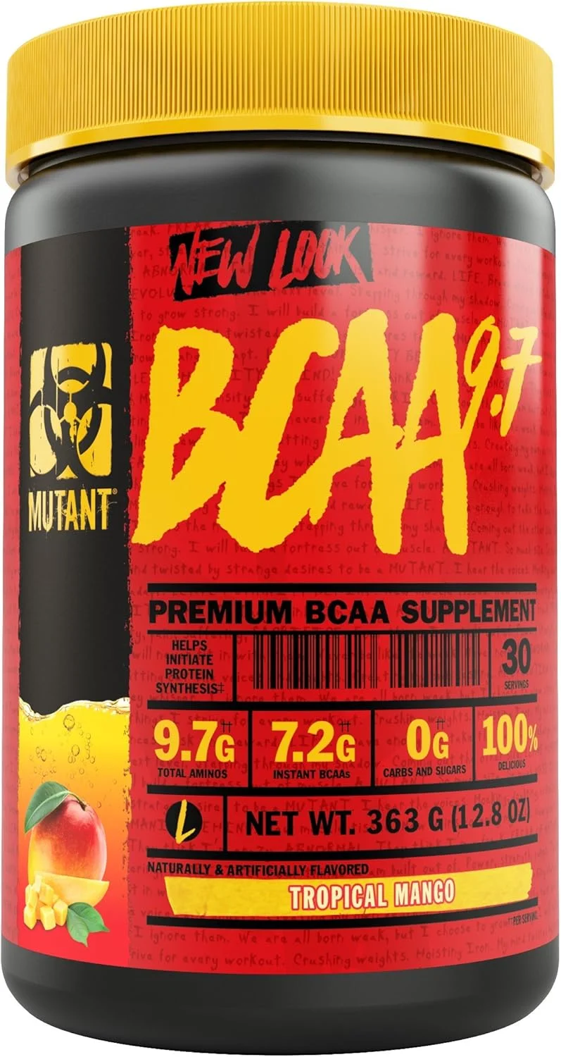 مکمل موتانت BCAA 9.7 پودر BCAA با پشتیبانی از انرژی آمینه میکرونیزه - 348 گرم - انبه استوایی مکمل موتانت BCAA 9.7 پودر BCAA با پشتیبانی از انرژی آمینه میکرونیزه - 348 گرم - انبه استوایی