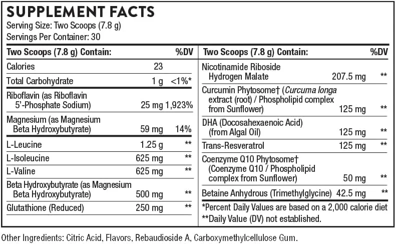 THORNE SynaQuell - پشتیبانی از مغز با BHB، BCAAs، CoQ10، DHA و نیکوتینامید ریبوزید - پشتیبانی از ساختار سالم مغز و عملکرد شناختی* - دارای گواهینامه NSF برای ورزش - 8.17 اونس - 30 سروینگ THORNE SynaQuell - پشتیبانی از مغز با BHB، BCAAs، CoQ10، DHA و نیکوتینامید ریبوزید - پشتیبانی از ساختار سالم مغز و عملکرد شناختی* - دارای گواهینامه NSF برای ورزش - 8.17 اونس - 30 سروینگ