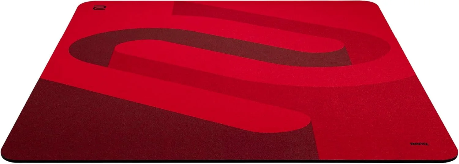 ماوس پد گیمینگ بسیار بزرگ BenQ Zowie H-SR-SE Rouge II مخصوص ورزش های الکترونیکی [عرضه 2025]، پارچه رنگی مقاوم در برابر رطوبت، حس لغزش روان، پایه لاستیکی متراکم یکنواخت با نرمی متوسط، پایه ضد لغزش