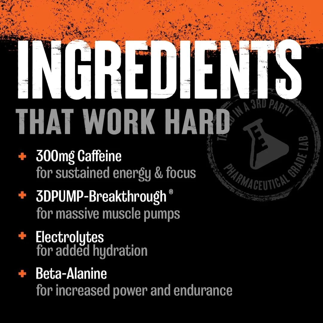 پودر هیدراتاسیون عضلانی و پری ورک اوت Animal Primal - حاوی بتا آلانین، 3DPump، کافئین و الکترولیت ها - بهبود انرژی، تمرکز، استقامت و جذب - طعم هندوانه توت فرنگی، 507 گرم پودر هیدراتاسیون عضلانی و پری ورک اوت Animal Primal - حاوی بتا آلانین، 3DPump، کافئین و الکترولیت ها - بهبود انرژی، تمرکز، استقامت و جذب - طعم هندوانه توت فرنگی، 507 گرم