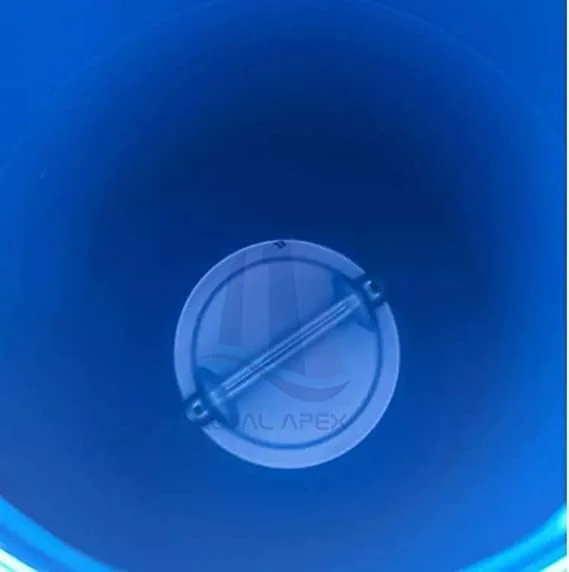 بشکه 220 لیتری مواد غذایی Biella، رنگ آبی، مخزن ذخیره سازی PVC درب باز برای مصارف گوناگون