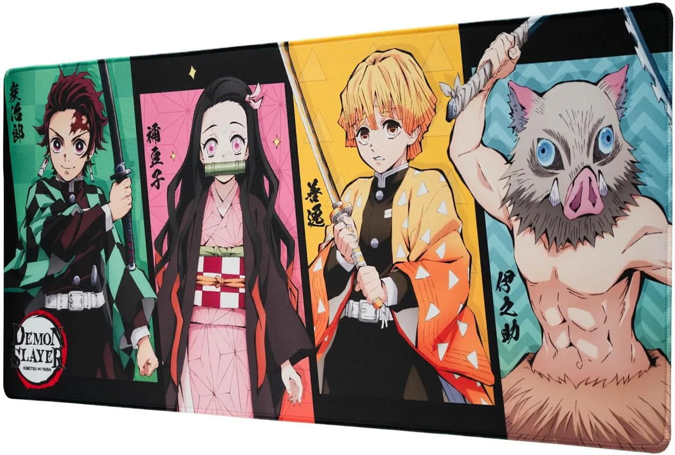 پد ماوس گیمینگ Grupo Erik سایز XXL طرح Demon Slayer Manga، پد ماوس بزرگ گیمینگ XXL، پد ماوس گیمینگ با زیره ضد لغزش، ضد آب و لبه های تقویت شده، محصولی برای طرفداران Demon Slayer، رنگ کبالت پد ماوس گیمینگ Grupo Erik سایز XXL طرح Demon Slayer Manga، پد ماوس بزرگ گیمینگ XXL، پد ماوس گیمینگ با زیره ضد لغزش، ضد آب و لبه های تقویت شده، محصولی برای طرفداران Demon Slayer، رنگ کبالت
