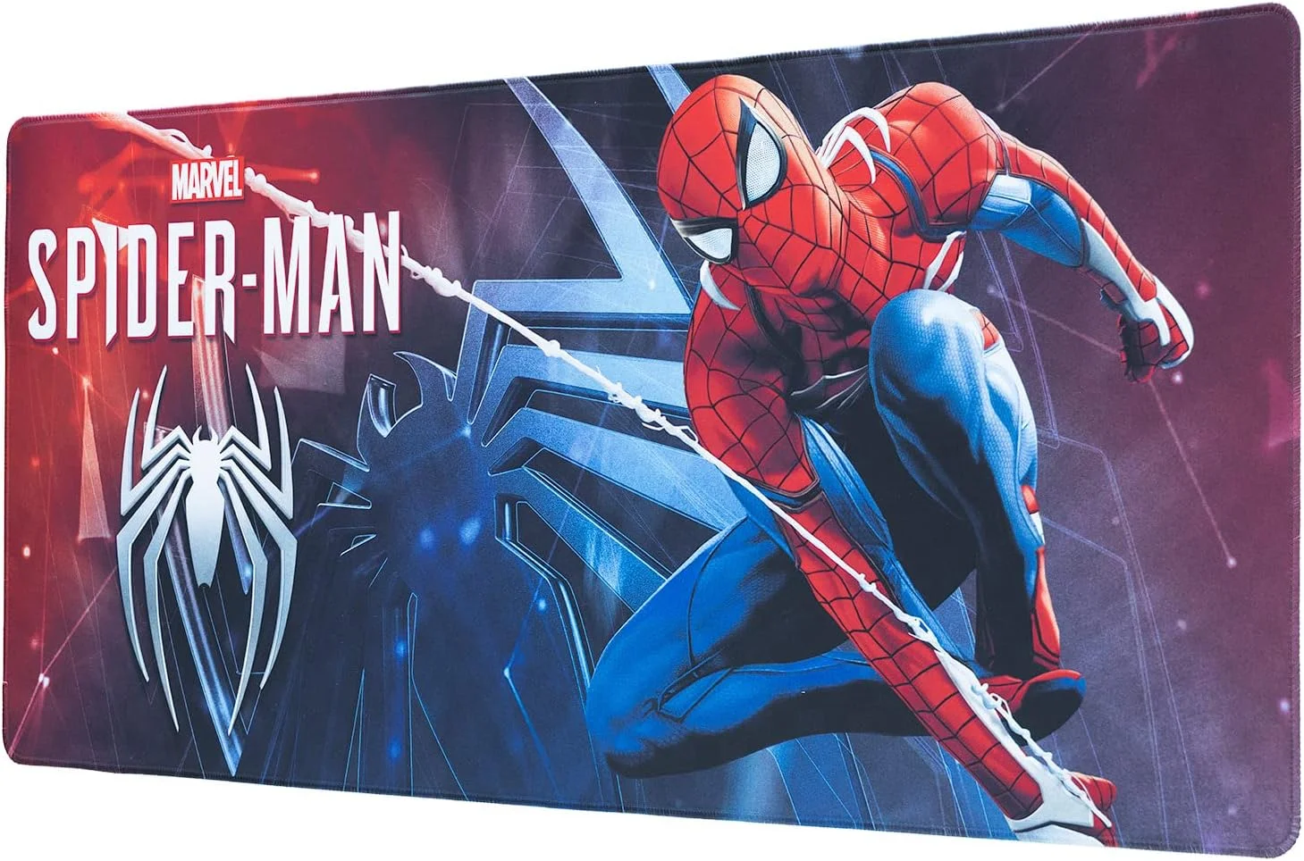پد ماوس XXL Grupo Erik Marvel Gamerverse Spider-Man - پد رومیزی - 80x35 سانتی متر - پد ماوس با پایه لاستیکی ضد لغزش، پد ماوس گیمینگ، پد ماوس کیبورد - هدایای مرد عنکبوتی پد ماوس XXL Grupo Erik Marvel Gamerverse Spider-Man - پد رومیزی - 80x35 سانتی متر - پد ماوس با پایه لاستیکی ضد لغزش، پد ماوس گیمینگ، پد ماوس کیبورد - هدایای مرد عنکبوتی