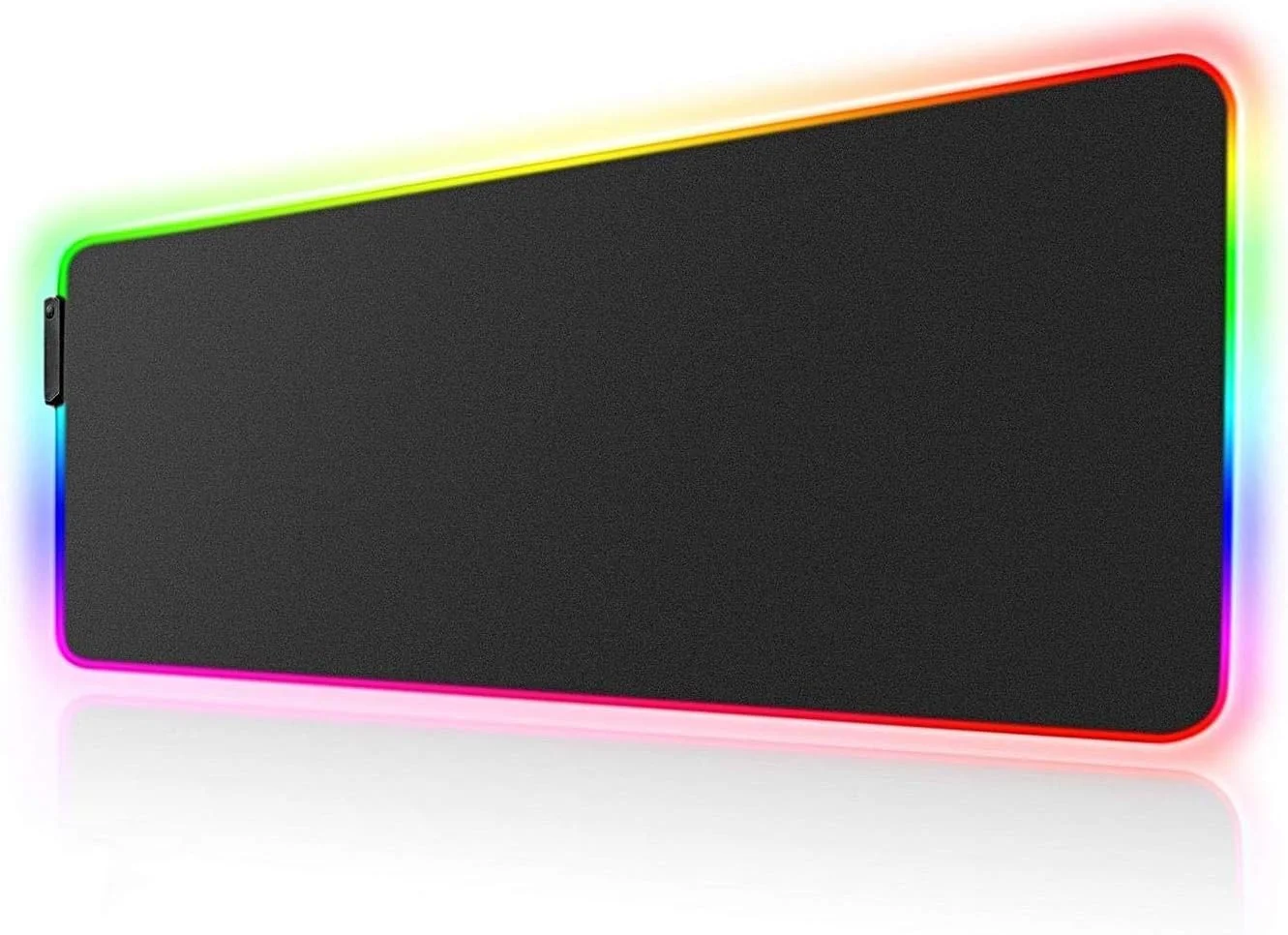 پد ماوس گیمینگ RGB گوداستاف، پد ماوس LED نرم بزرگ، پد کیبورد کامپیوتر با پایه لاستیکی ضد لغزش پد ماوس گیمینگ RGB گوداستاف، پد ماوس LED نرم بزرگ، پد کیبورد کامپیوتر با پایه لاستیکی ضد لغزش