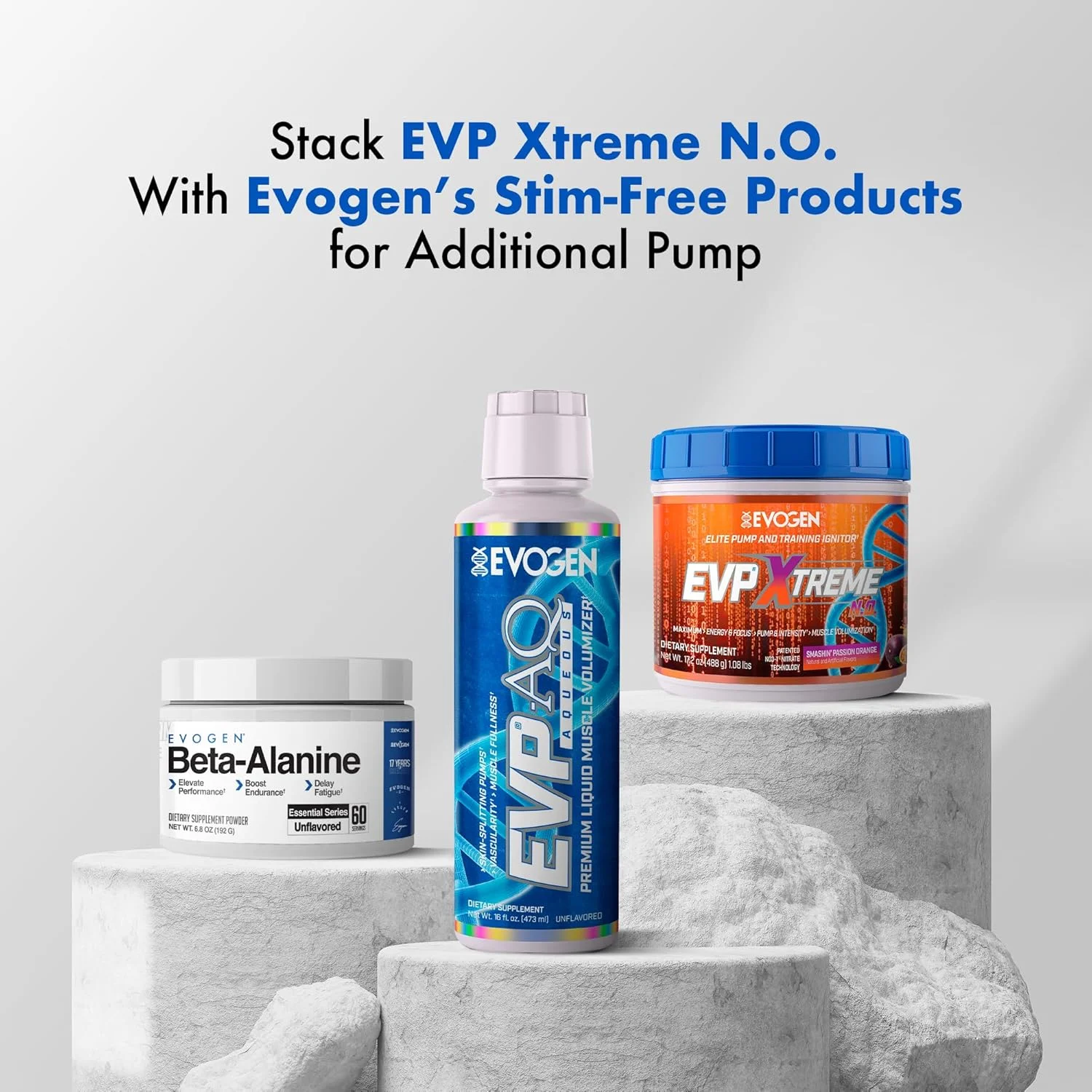 مکمل قبل از تمرین Evogen EVP Xtreme NO | آرژنین نیترات، بتا آلانین، سیترولین، اکسید نیتریک، پمپ عضلانی | 40 سروینگ (Smashin' Passion Orange) مکمل قبل از تمرین Evogen EVP Xtreme NO | آرژنین نیترات، بتا آلانین، سیترولین، اکسید نیتریک، پمپ عضلانی | 40 سروینگ (Smashin' Passion Orange)