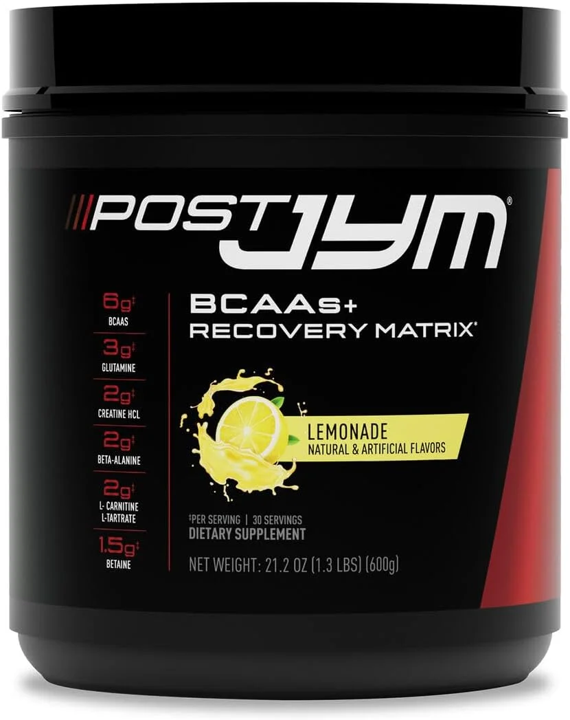 ماتریکس فعال بعد از تمرین JYM Supplement Science، گلوتامین، کراتین HCL بتا آلانین، طعم لیموناد، 1.3 پوند (30 سروینگ)