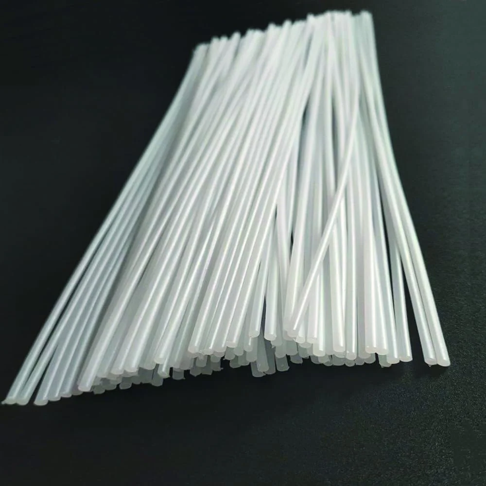 40 عدد میله جوش پلاستیکی HDPE سفید 16 اینچی، قطر 1/8 اینچ، میله جوش پلاستیکی پلی اتیلن با چگالی بالا برای سپر خودرو، مخازن آب، قایق رانی و سطل های پلاستیکی