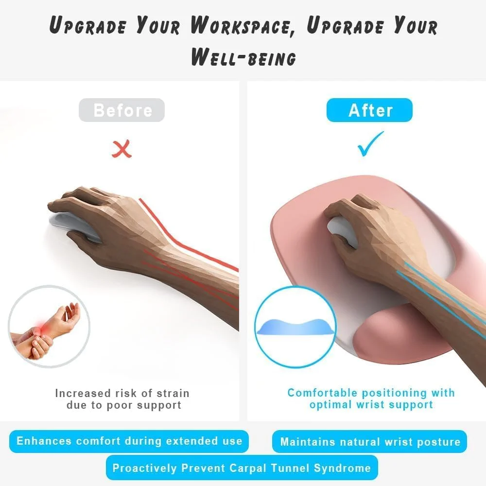 پد ماوس یلاجوی با پشتیبانی مچ ژلهای، ارگونومیک، مناسب برای لپتاپ و کامپیوتر، اداری و گیمینگ، لوازم جانبی رومیزی (سبز ماچا) پد ماوس یلاجوی با پشتیبانی مچ ژلهای، ارگونومیک، مناسب برای لپتاپ و کامپیوتر، اداری و گیمینگ، لوازم جانبی رومیزی (سبز ماچا)