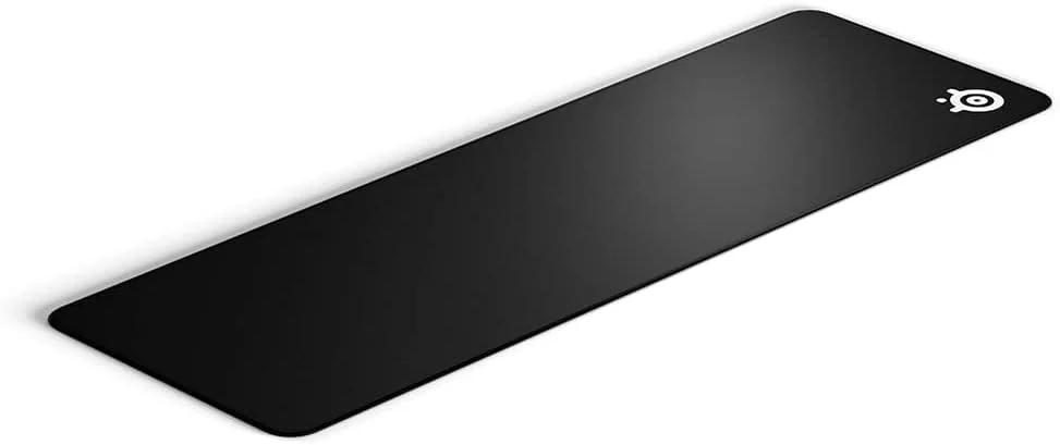 ماوس پد گیمینگ پارچه ای SteelSeries QcK Edge - لبه های دوخته شده بدون ساییدگی - بهینه شده برای حسگرهای بازی - سایز XL (900 x 300 x 2mm) - مشکی