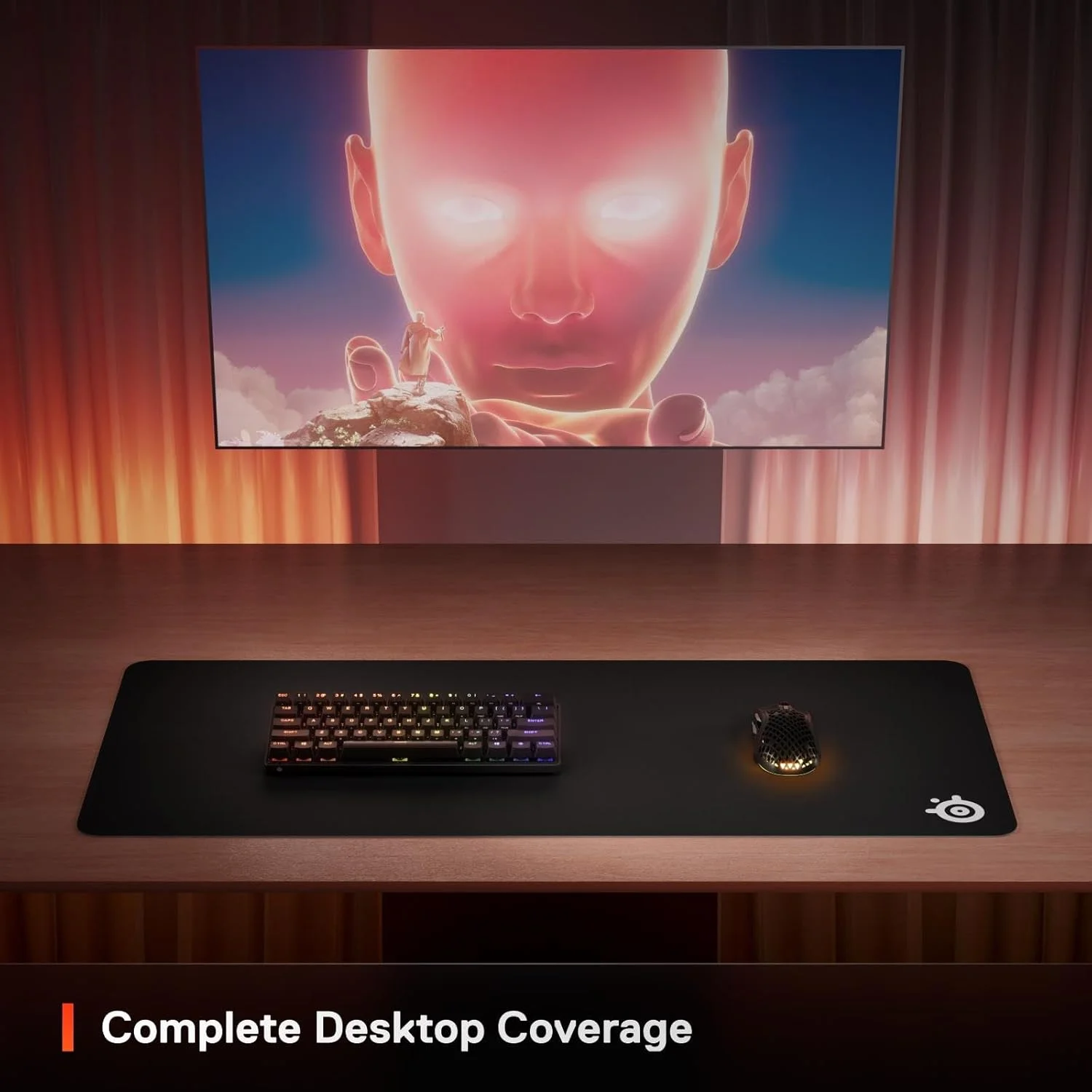 ماوس پد گیمینگ SteelSeries QcK - پارچه ای XXL - ردیابی و پایداری عالی - ماوس پد Esports - ضد لغزش - پوشش کامل میز - مشکی ماوس پد گیمینگ SteelSeries QcK - پارچه ای XXL - ردیابی و پایداری عالی - ماوس پد Esports - ضد لغزش - پوشش کامل میز - مشکی