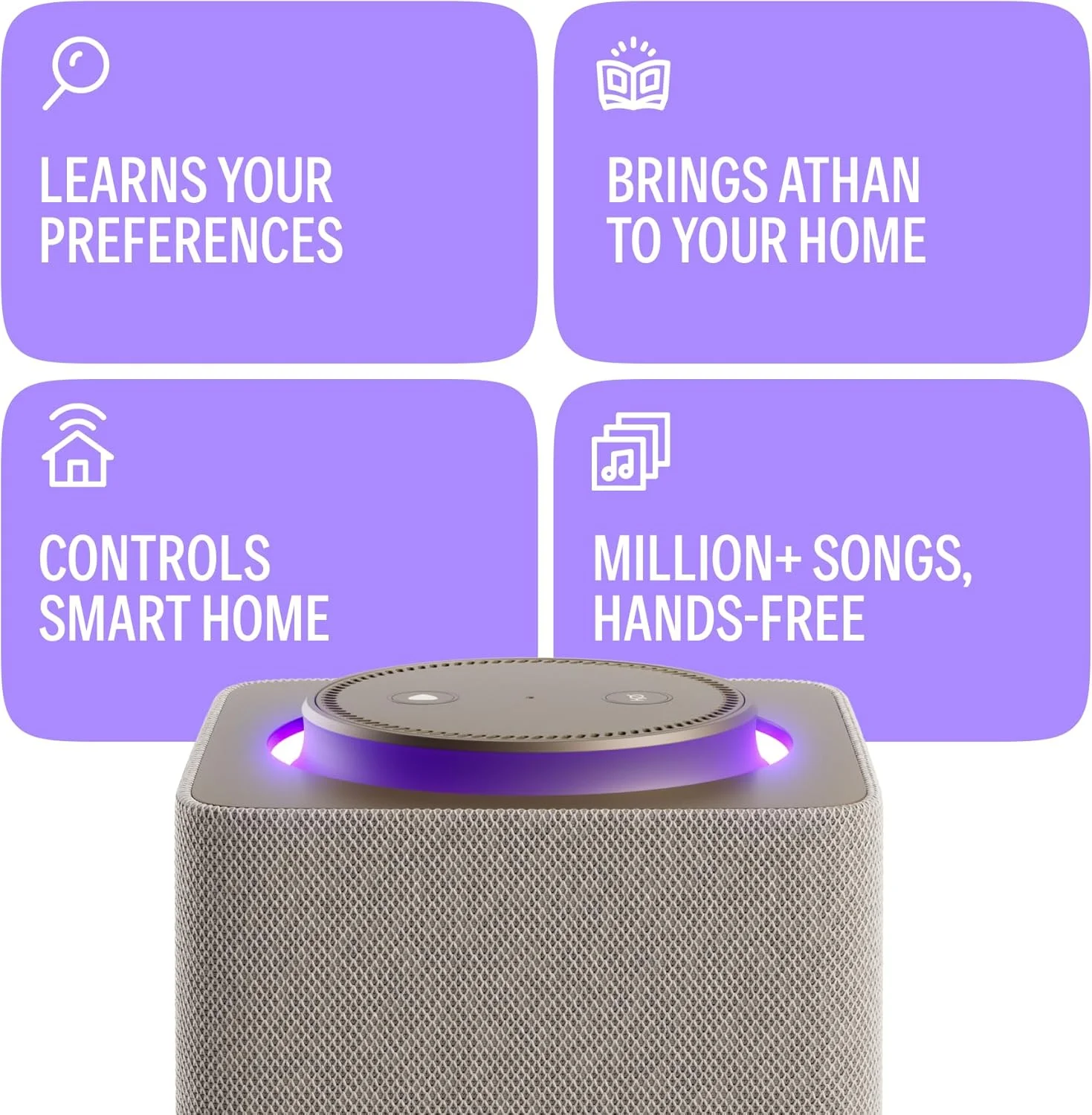 یانگو یاسمینا مکس | اسپیکر هوشمند با هوش مصنوعی | صدای دالبی، بیس غنی و جفت‌سازی استریو | صحبت به زبان انگلیسی و عربی | فیلم‌ها، سریال‌ها، موسیقی و قرآن نامحدود YangoPlay | معلم و مترجم کودکان | بژ