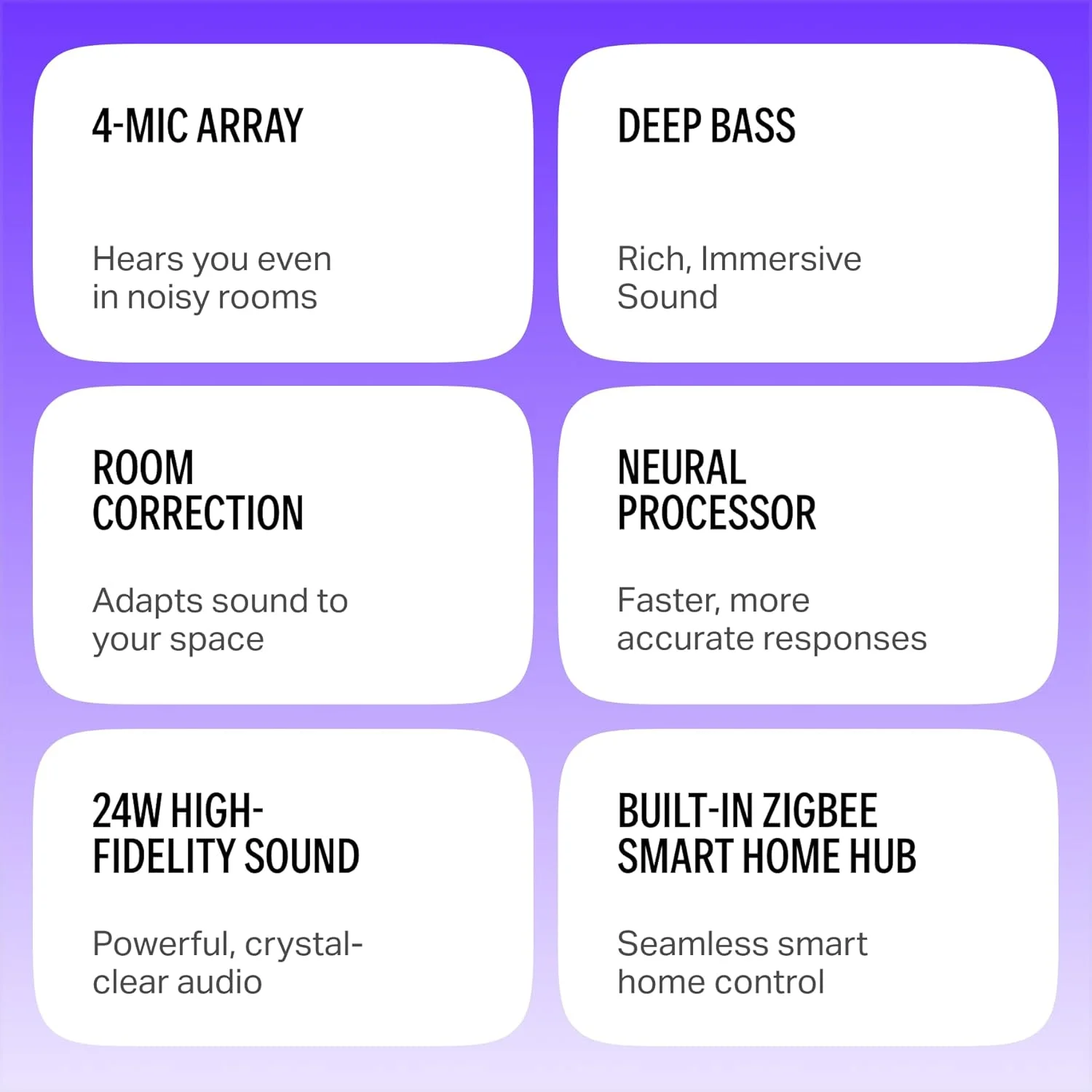 Yango Yasmina Midi | بلندگوی هوشمند AI | صدای ممتاز، باس عمیق و جفتسازی استریو | صحبت به زبان انگلیسی و عربی | YangoPlay فیلمها، سریالها، موسیقی، قرآن نامحدود | معلم و مترجم کودکان | مشکی Yango Yasmina Midi | بلندگوی هوشمند AI | صدای ممتاز، باس عمیق و جفتسازی استریو | صحبت به زبان انگلیسی و عربی | YangoPlay فیلمها، سریالها، موسیقی، قرآن نامحدود | معلم و مترجم کودکان | مشکی