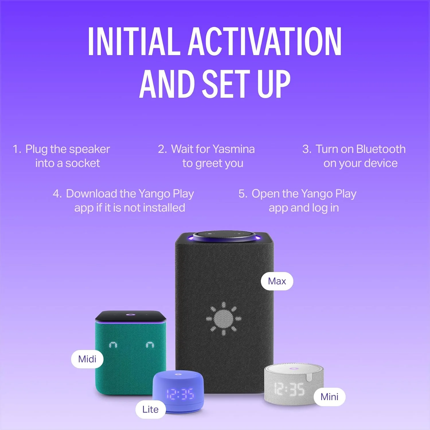 یانگو یاسمینا مکس | اسپیکر هوشمند با هوش مصنوعی | صدای دالبی، بیس غنی و جفت‌سازی استریو | صحبت به زبان انگلیسی و عربی | فیلم‌ها، سریال‌ها، موسیقی و قرآن نامحدود YangoPlay | معلم و مترجم کودکان | بژ