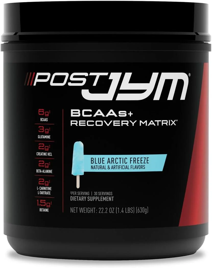 ماتریکس فعال بعد از تمرین JYM Supplement Science Post JYM، بعد از تمرین با BCAA، گلوتامین، کراتین HCL، بتا آلانین و موارد دیگر