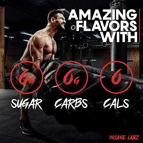 پودر پیش تمرین محرک قوی Insane Labz Psychotic Gold، انرژی ماندگار فوق العاده، تمرکز، پمپ و استقامت با بتا آلانین، DMAE Bitartrate، سیترولین، تقویت کننده NO، (متنوع، 30 سروینگ) پودر پیش تمرین محرک قوی Insane Labz Psychotic Gold، انرژی ماندگار فوق العاده، تمرکز، پمپ و استقامت با بتا آلانین، DMAE Bitartrate، سیترولین، تقویت کننده NO، (متنوع، 30 سروینگ)