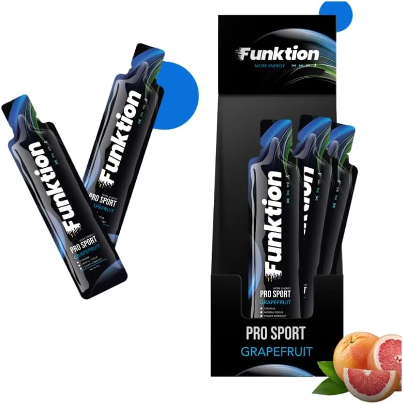 مکمل قبل از تمرین ورزشی Funktion Pro Sport با کراتین مونوهیدرات، ال-کارنیتین، گوارانا، تورین، سیترولین، بتا آلانین، ال-آرژنین، ال-سیترولین دی ال-مالات، ویتامین B