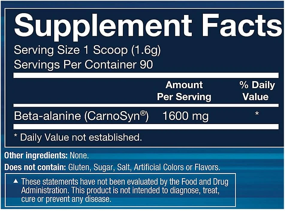 پودر بتا آلانین BODYTECH - بدون طعم (144 گرم / 90 سروینگ) پودر بتا آلانین BODYTECH - بدون طعم (144 گرم / 90 سروینگ)