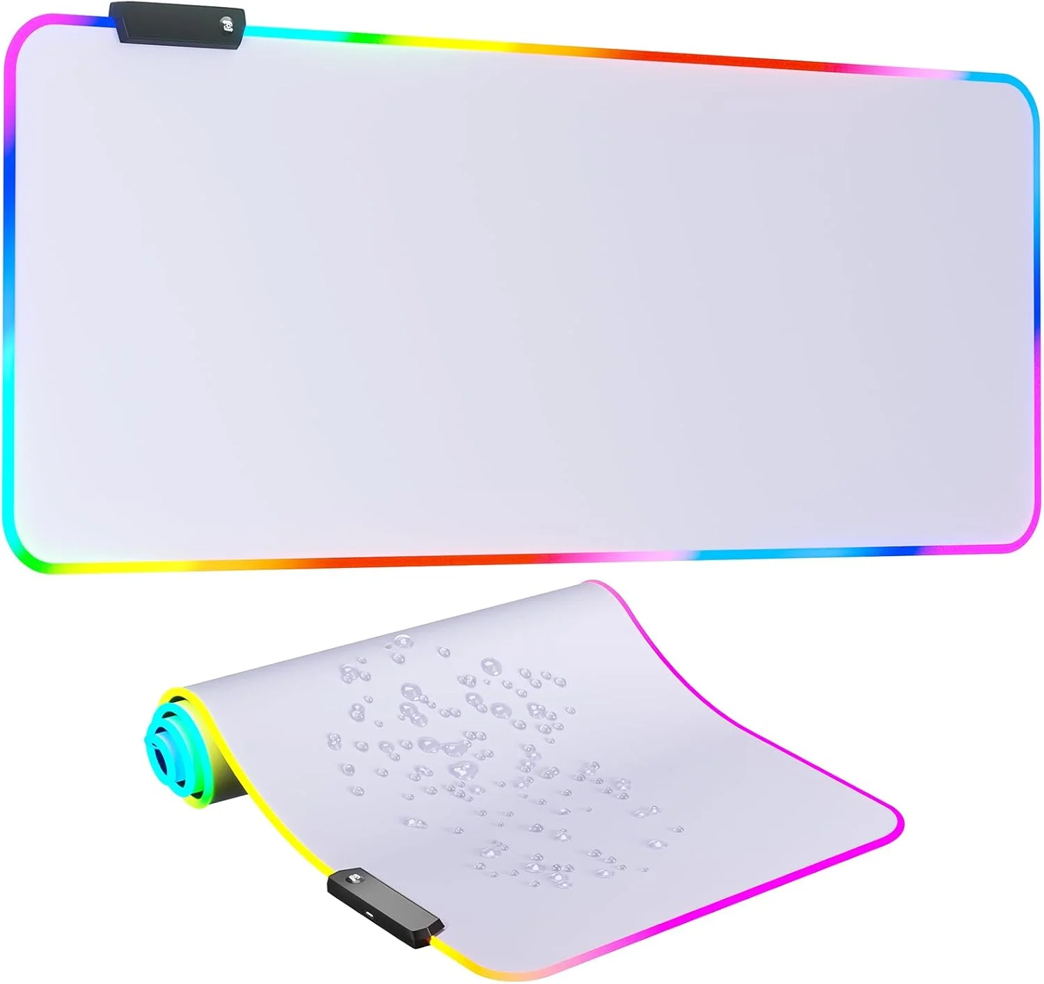ماوس پد RGB دکتر کچ، ماوس پد LED، ماوس پد بزرگ، پد ماوس LED و بزرگ (سفید)