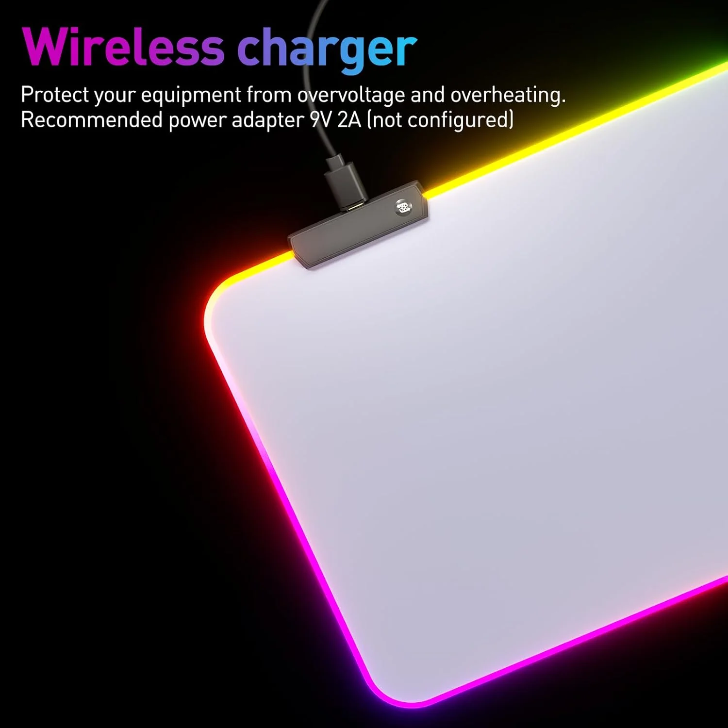ماوس پد RGB دکتر کچ، ماوس پد LED، ماوس پد بزرگ، پد ماوس LED و بزرگ (سفید) ماوس پد RGB دکتر کچ، ماوس پد LED، ماوس پد بزرگ، پد ماوس LED و بزرگ (سفید)