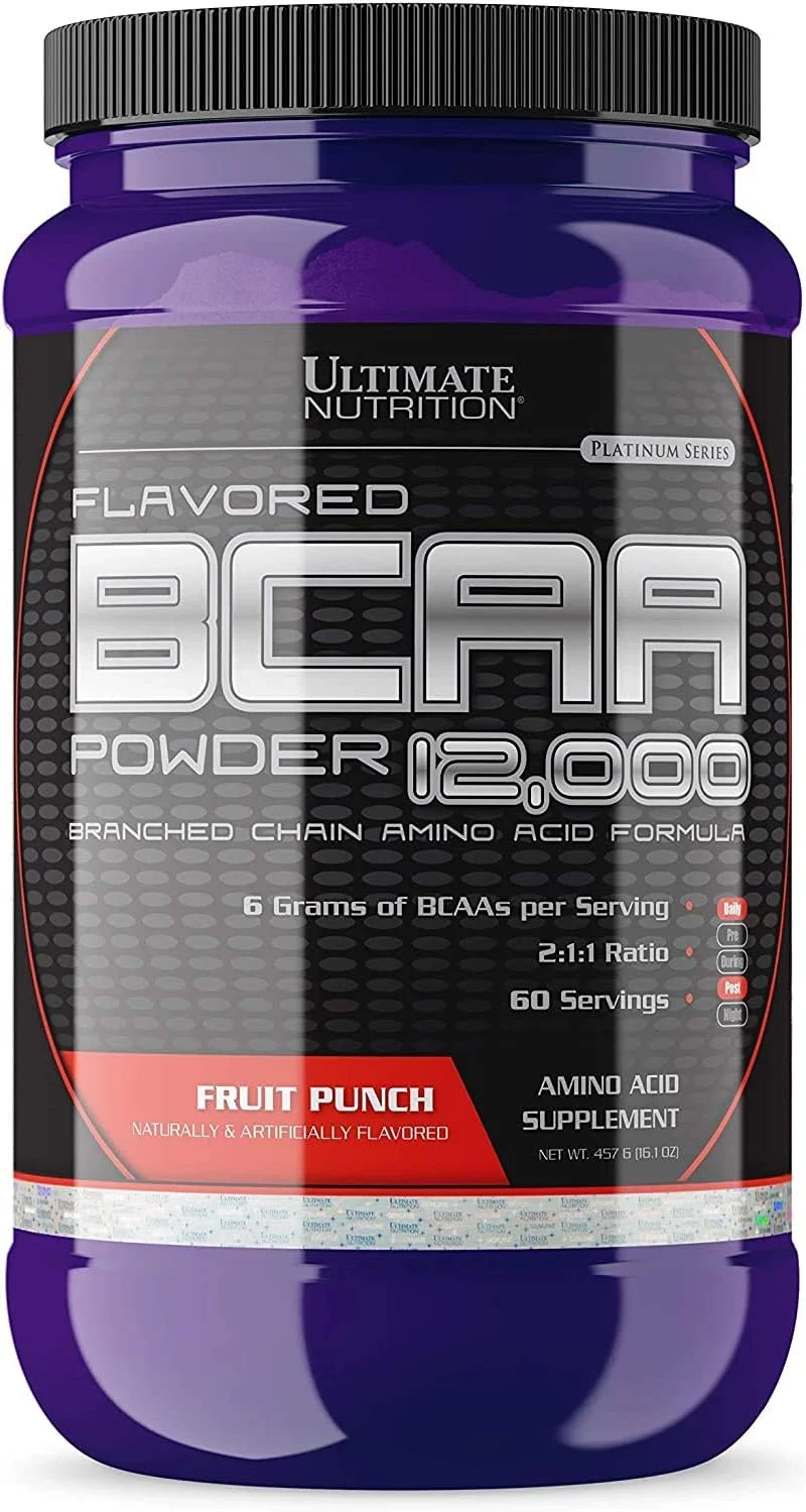 آلتیمیت نوتریشن 100% کریستالین BCAA 12000 - 457 گرم (پانچ میوه) آلتیمیت نوتریشن 100% کریستالین BCAA 12000 - 457 گرم (پانچ میوه)