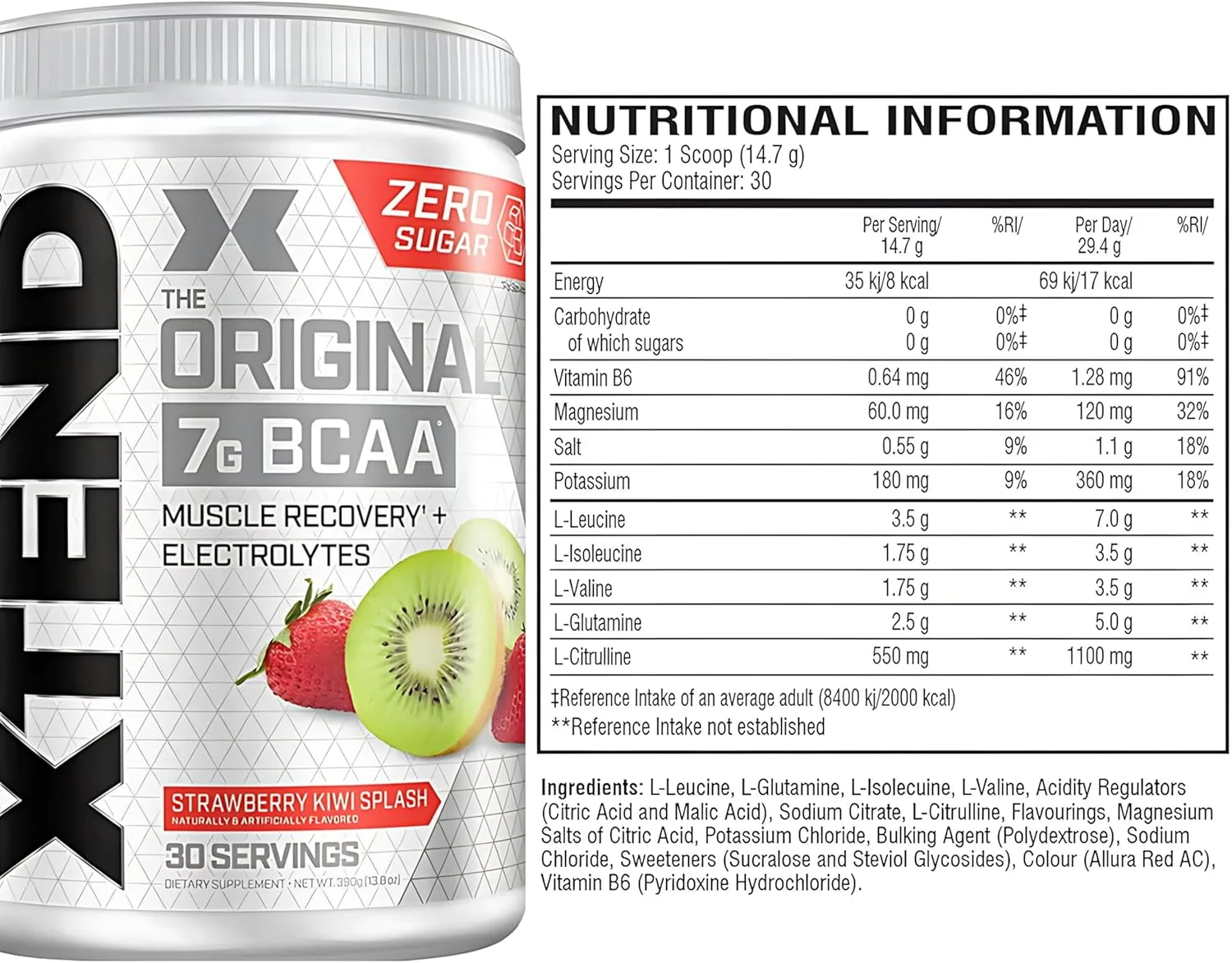 اسکایویشن اکستند ایکس بی سی ای ای با طعم توت فرنگی کیوی، 30 سروینگ اسکایویشن اکستند ایکس بی سی ای ای با طعم توت فرنگی کیوی، 30 سروینگ