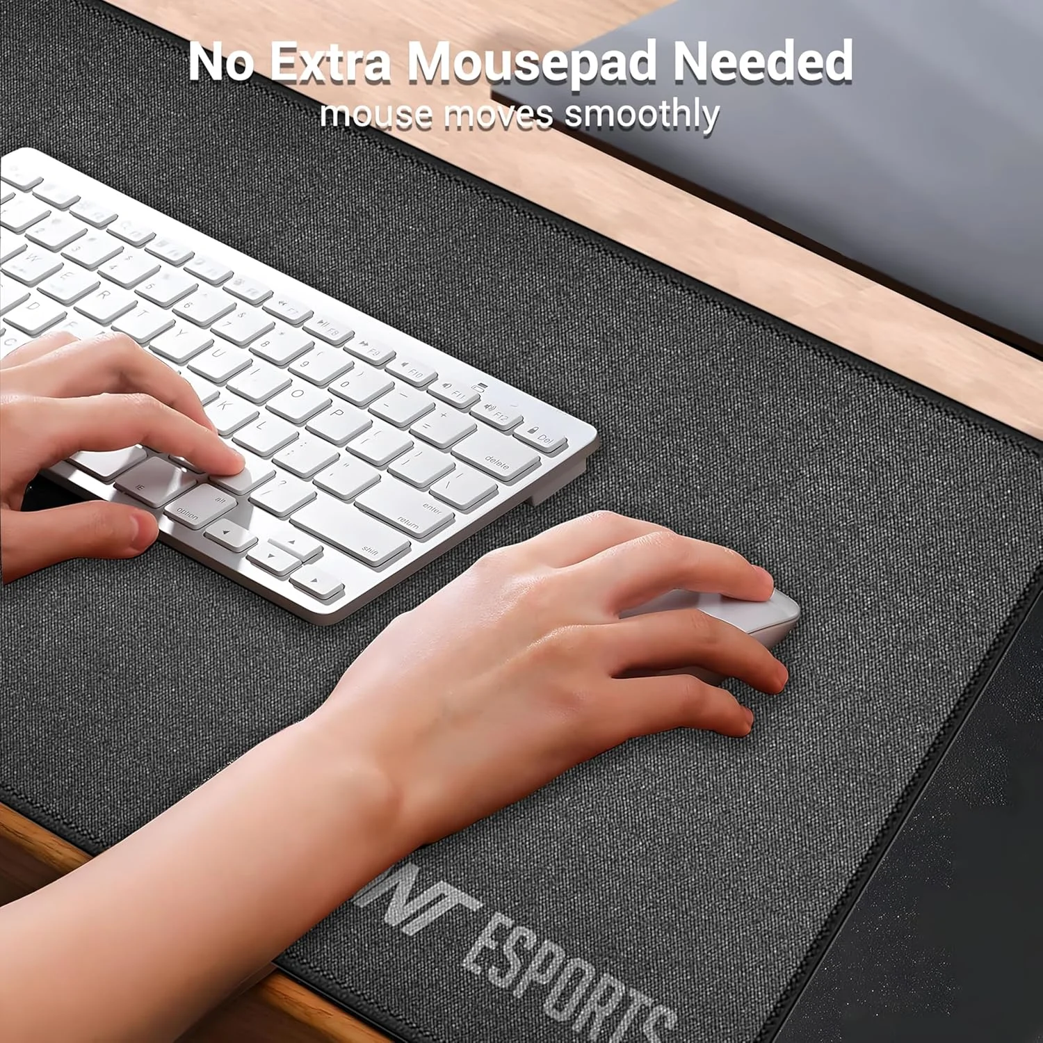 ماوس پد گیمینگ بزرگ Ant Esports MP290 - سطح میکروفایبر | پایه لاستیکی ضد لغزش | ضد ساییدگی و ضد آب | طراحی مینیمالیستی | جادار | دقت عالی ماوس پد گیمینگ بزرگ Ant Esports MP290 - سطح میکروفایبر | پایه لاستیکی ضد لغزش | ضد ساییدگی و ضد آب | طراحی مینیمالیستی | جادار | دقت عالی
