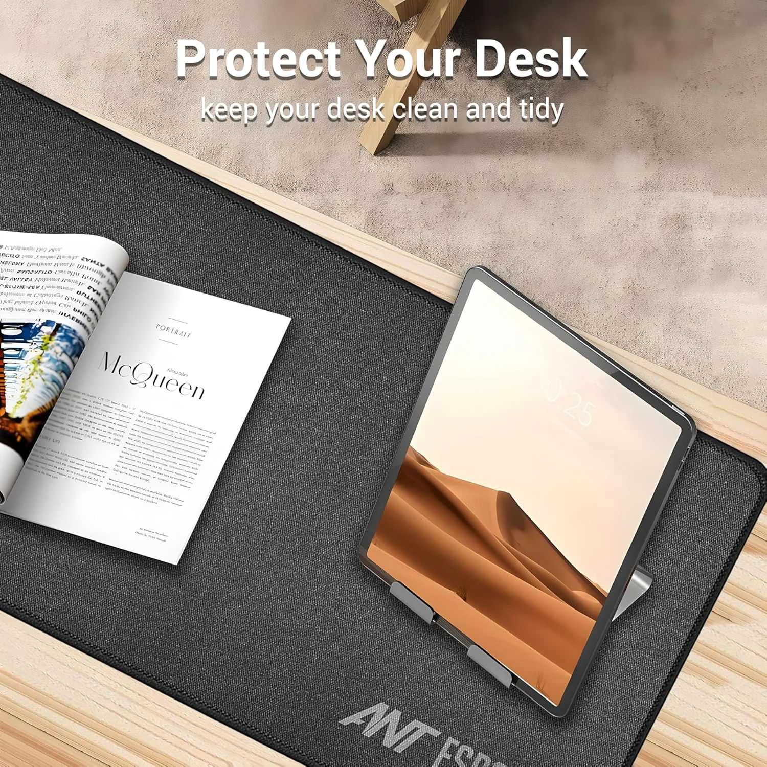 ماوس پد گیمینگ بزرگ Ant Esports MP290 - سطح میکروفایبر | پایه لاستیکی ضد لغزش | ضد ساییدگی و ضد آب | طراحی مینیمالیستی | جادار | دقت عالی ماوس پد گیمینگ بزرگ Ant Esports MP290 - سطح میکروفایبر | پایه لاستیکی ضد لغزش | ضد ساییدگی و ضد آب | طراحی مینیمالیستی | جادار | دقت عالی