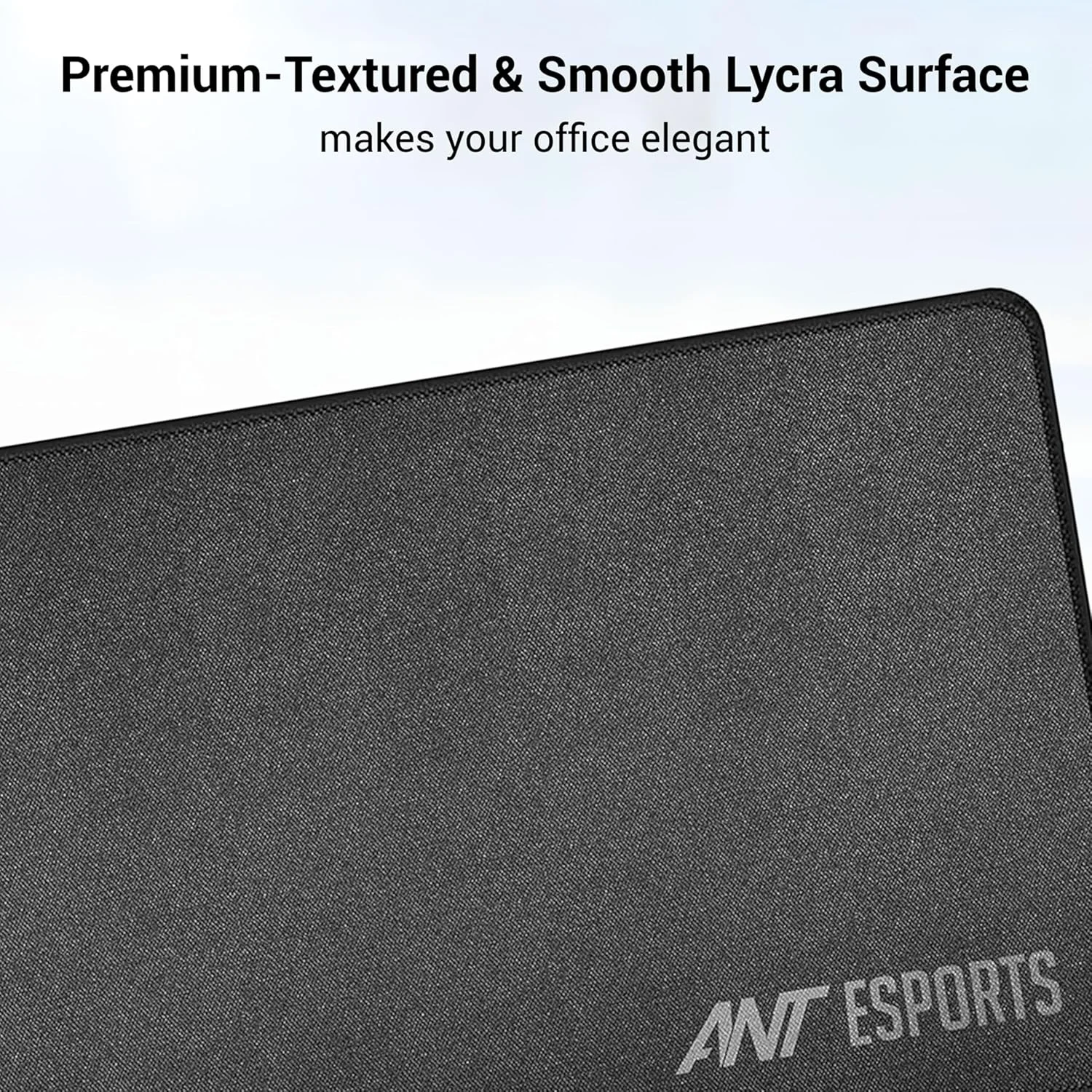 ماوس پد گیمینگ بزرگ Ant Esports MP290 - سطح میکروفایبر | پایه لاستیکی ضد لغزش | ضد ساییدگی و ضد آب | طراحی مینیمالیستی | جادار | دقت عالی ماوس پد گیمینگ بزرگ Ant Esports MP290 - سطح میکروفایبر | پایه لاستیکی ضد لغزش | ضد ساییدگی و ضد آب | طراحی مینیمالیستی | جادار | دقت عالی