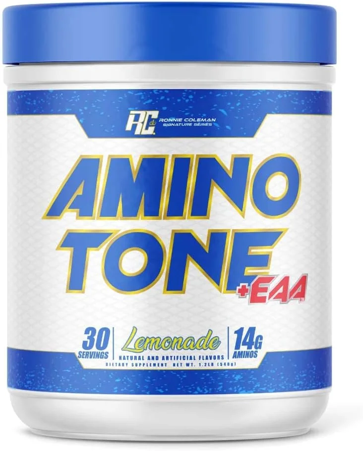 آمینو تون سری امضای رونی کلمن با طعم لیموناد (EAA + BCAA + ماتریس چربی سوز + آبرسانی) 540 گرم آمینو تون سری امضای رونی کلمن با طعم لیموناد (EAA + BCAA + ماتریس چربی سوز + آبرسانی) 540 گرم