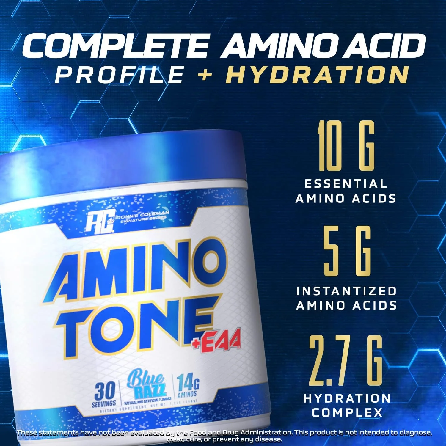 آمینو تون سری امضای رونی کلمن با طعم لیموناد (EAA + BCAA + ماتریس چربی سوز + آبرسانی) 540 گرم آمینو تون سری امضای رونی کلمن با طعم لیموناد (EAA + BCAA + ماتریس چربی سوز + آبرسانی) 540 گرم