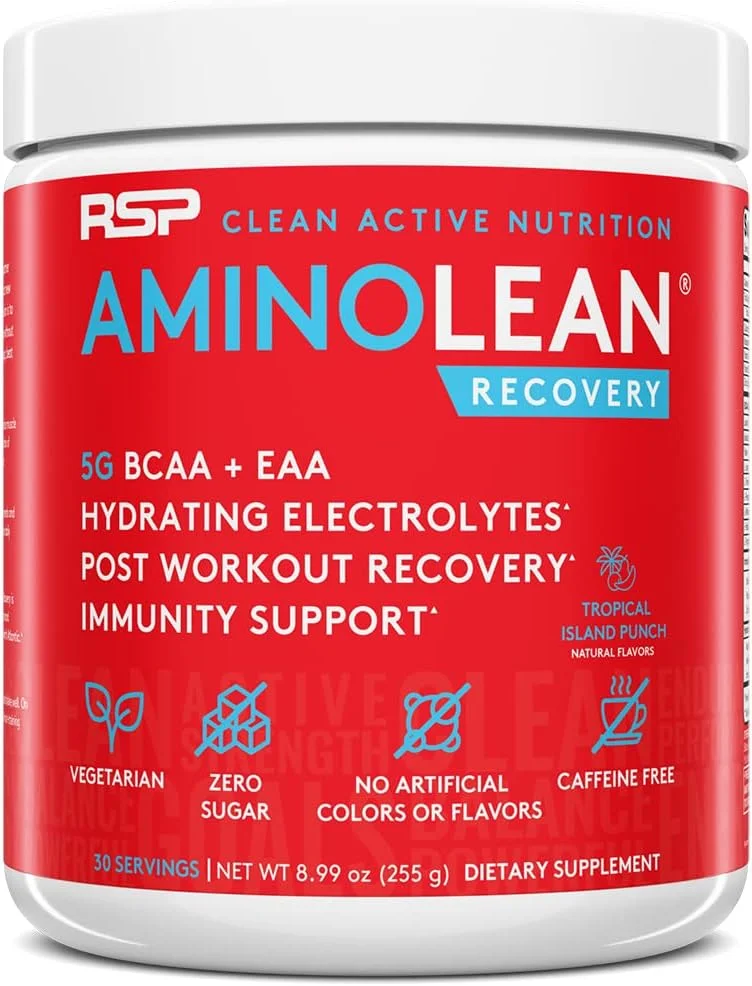 آر اس پی نوتریشن آمینو لین ریکاوری - مکمل اسیدهای آمینه BCAA بعد از تمرین + الکترولیت ها، BCAA و EAA برای افزایش هیدراتاسیون، پشتیبانی از ایمنی - نوشیدنی ریکاوری عضلات، آمینوهای وگان، پانچ گرمسیری آر اس پی نوتریشن آمینو لین ریکاوری - مکمل اسیدهای آمینه BCAA بعد از تمرین + الکترولیت ها، BCAA و EAA برای افزایش هیدراتاسیون، پشتیبانی از ایمنی - نوشیدنی ریکاوری عضلات، آمینوهای وگان، پانچ گرمسیری