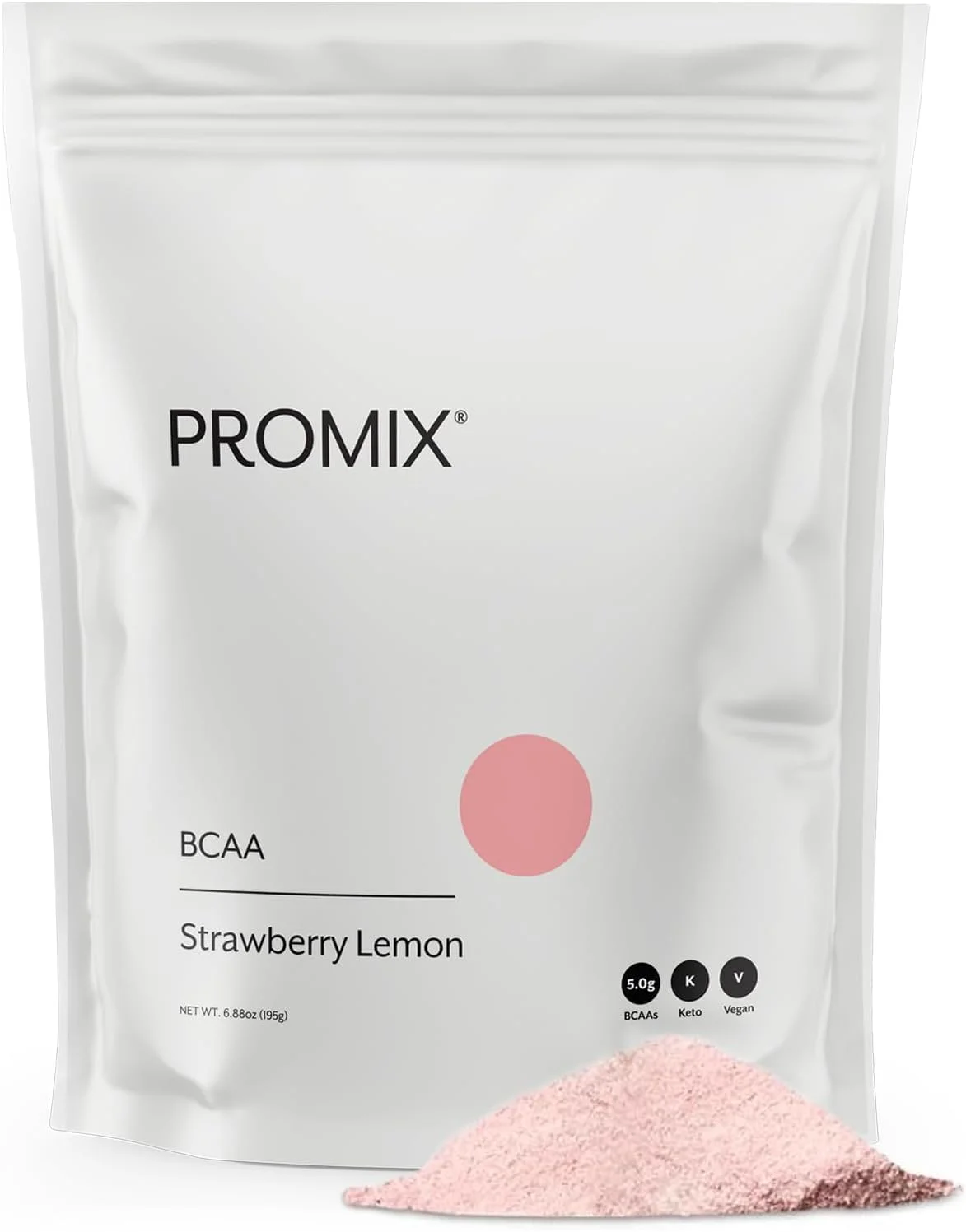 پودر انرژی بعد از تمرین Promix BCAA - 5 گرم BCAA میکرونیزه، بدون شکر، گیاهی، وگان، کتو - لیمو توت فرنگی - 30 سروینگ (بسته 1 عددی) پودر انرژی بعد از تمرین Promix BCAA - 5 گرم BCAA میکرونیزه، بدون شکر، گیاهی، وگان، کتو - لیمو توت فرنگی - 30 سروینگ (بسته 1 عددی)