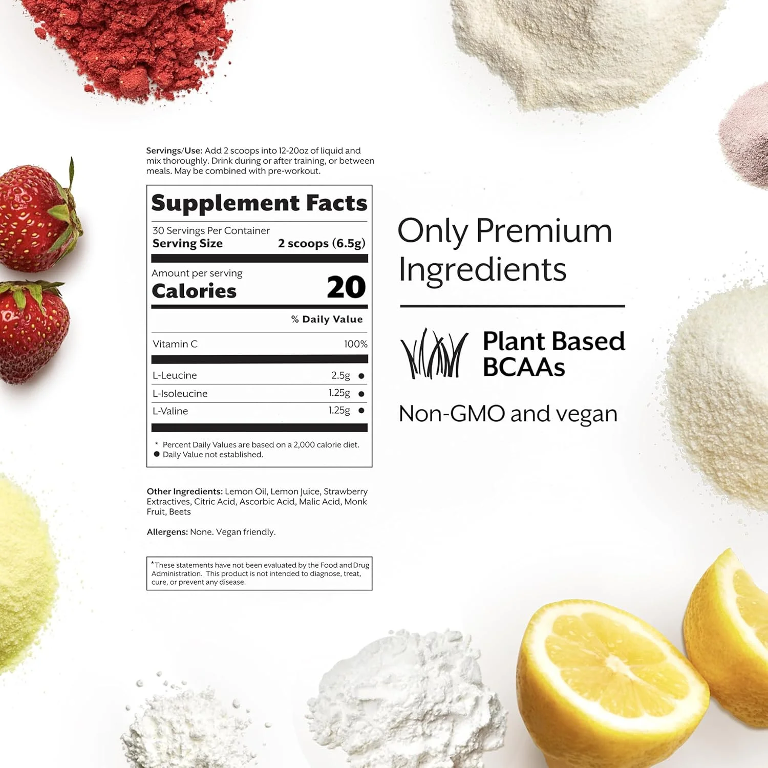 پودر انرژی بعد از تمرین Promix BCAA - 5 گرم BCAA میکرونیزه، بدون شکر، گیاهی، وگان، کتو - لیمو توت فرنگی - 30 سروینگ (بسته 1 عددی) پودر انرژی بعد از تمرین Promix BCAA - 5 گرم BCAA میکرونیزه، بدون شکر، گیاهی، وگان، کتو - لیمو توت فرنگی - 30 سروینگ (بسته 1 عددی)
